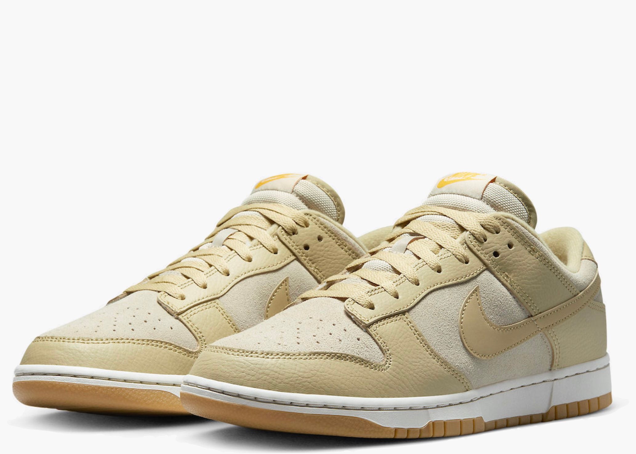 Nike Dunk Low Khaki Suede Gum DZ4513-200 Hype Clothinga Limited Edition