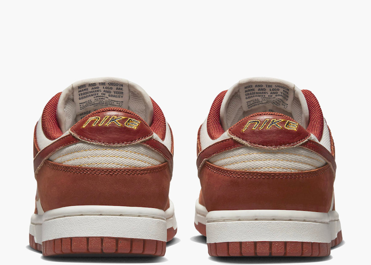 Nike Dunk Low LX Light Orewood Brown Rugged Orange (W)  DZ2710-101 Hype Clothinga Limited Edition