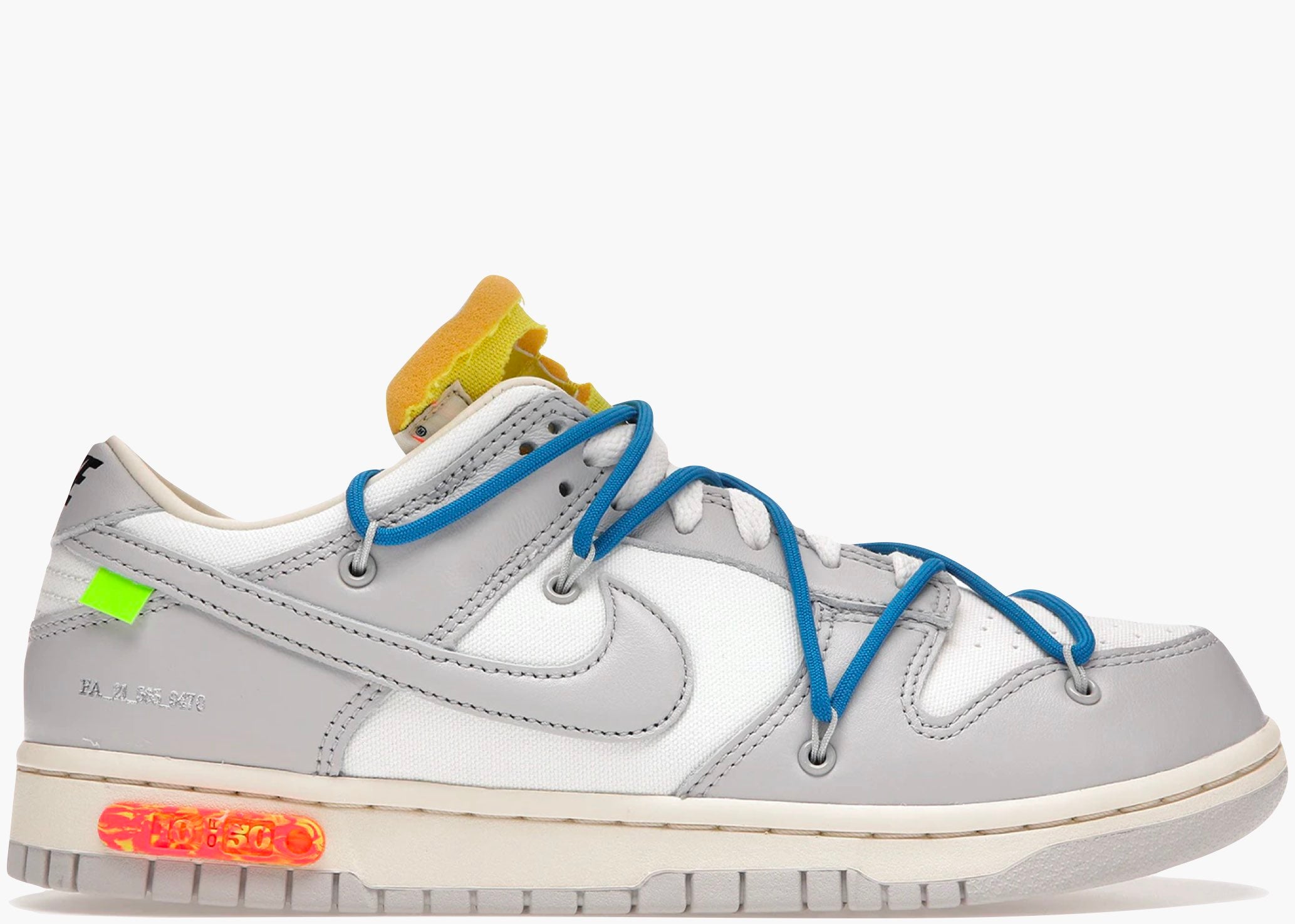 Nike Dunk Low Off-White Lot 10 Hype Clothinga Limited Edition