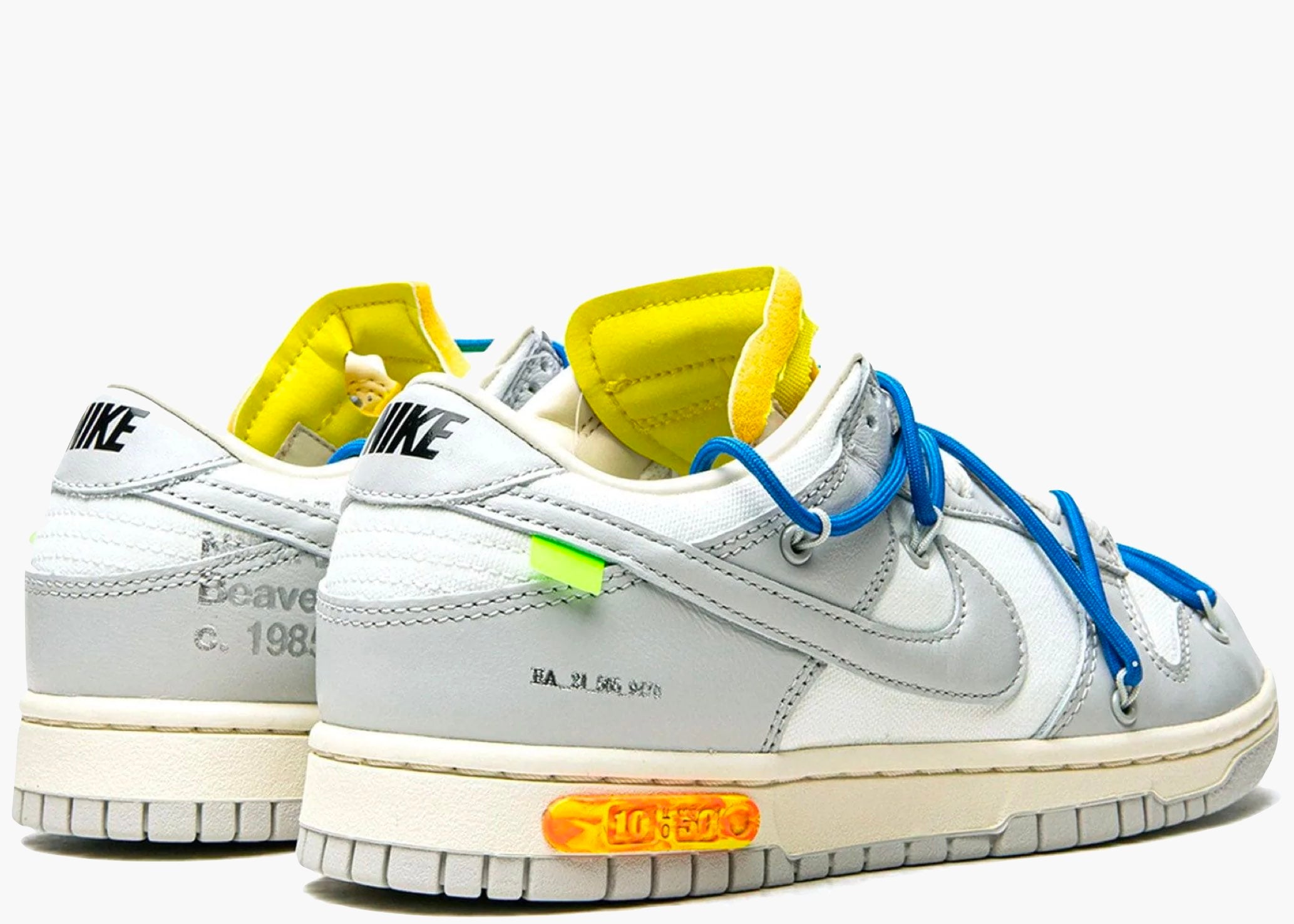 Nike Dunk Low Off-White Lot 10 Hype Clothinga Limited Edition