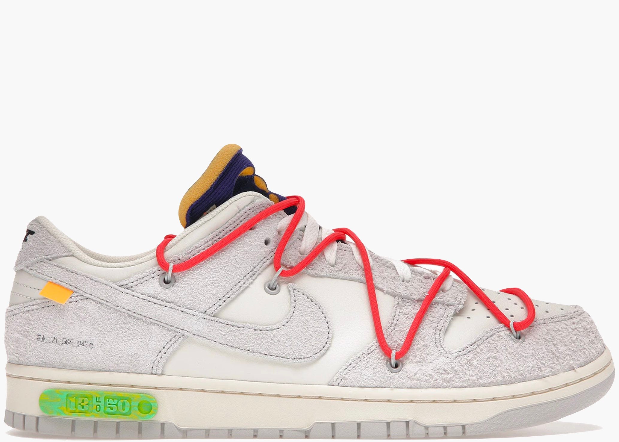 Nike Dunk Low Off-White Lot 13 Hype Clothinga Limited Edition