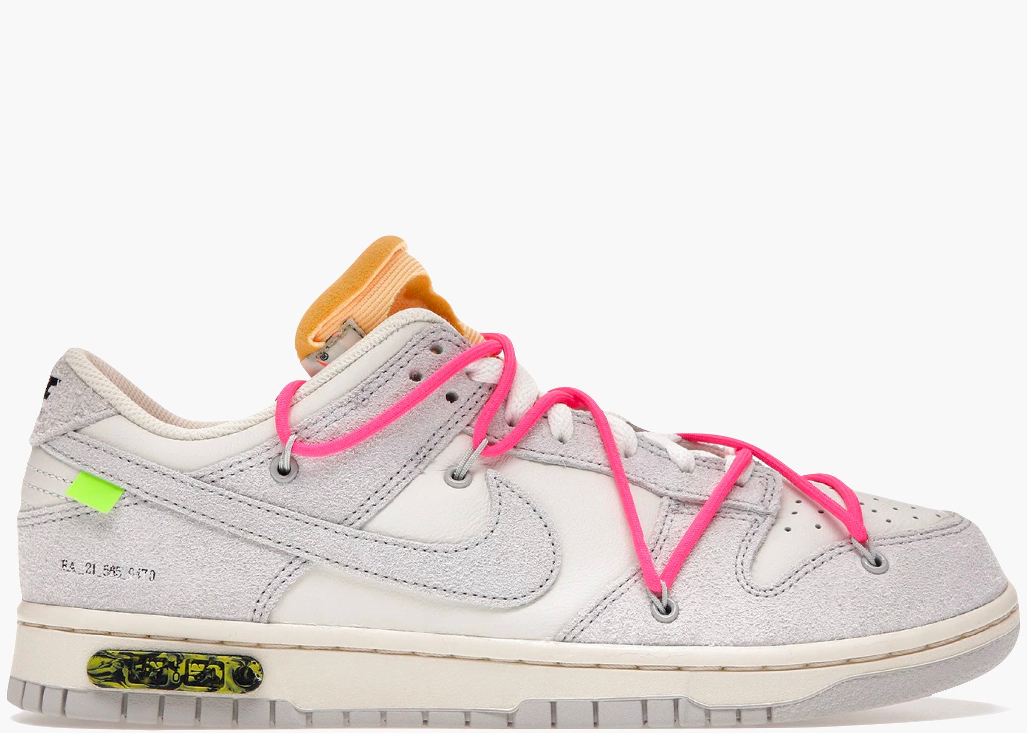 Nike Dunk Low Off-White Lot 17 Hype clothinga Limited Edition