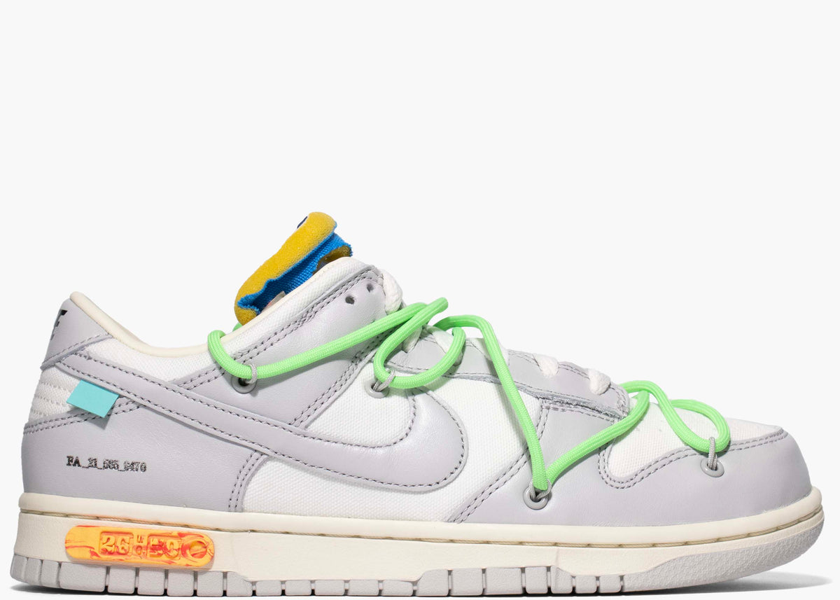 Nike Dunk Low Off-White Lot 26 DOWLOT26 Hype Clothinga Limited Edition