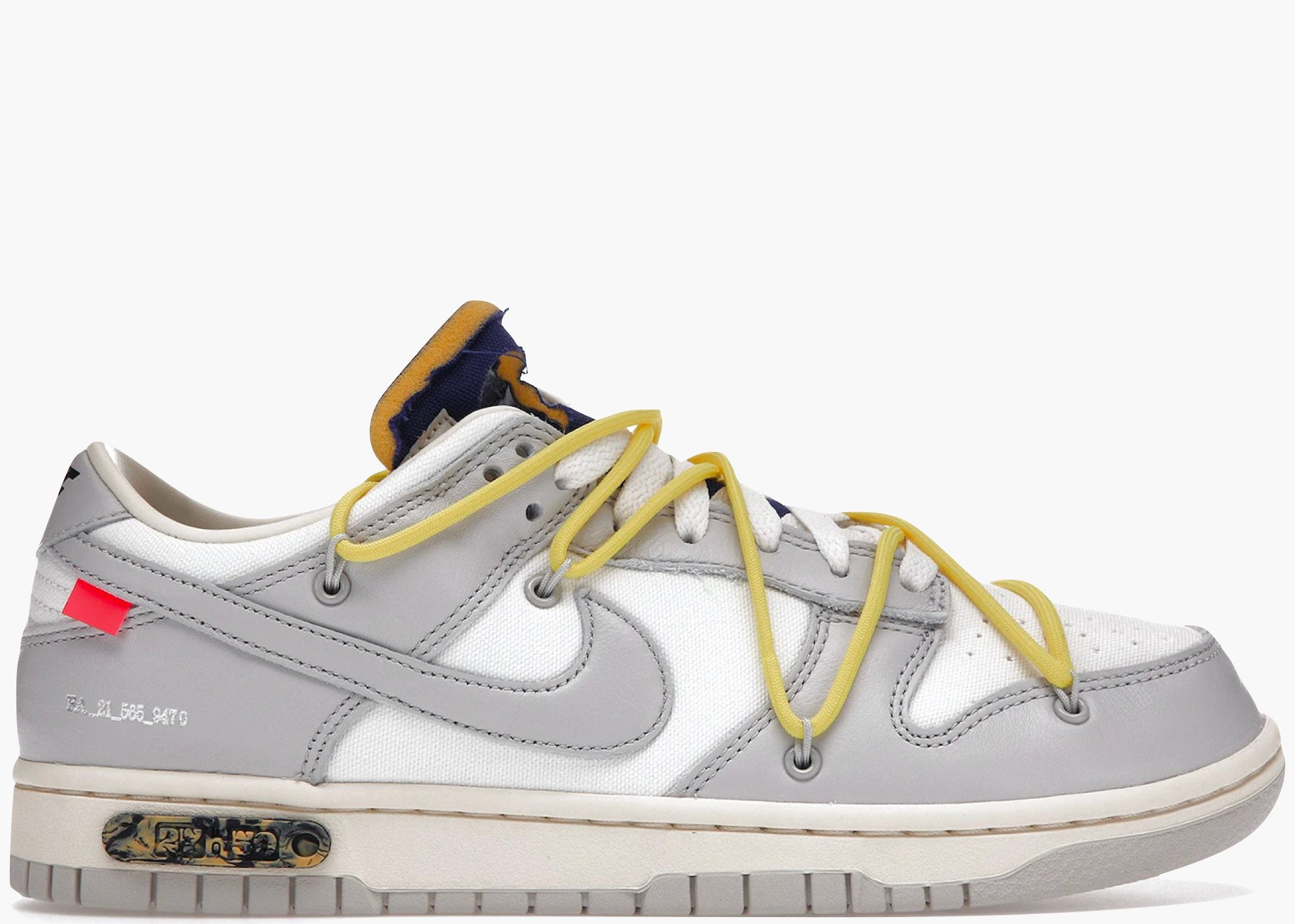 Nike Dunk Low Off-White Lot 27 Hype clothinga Limited Edition
