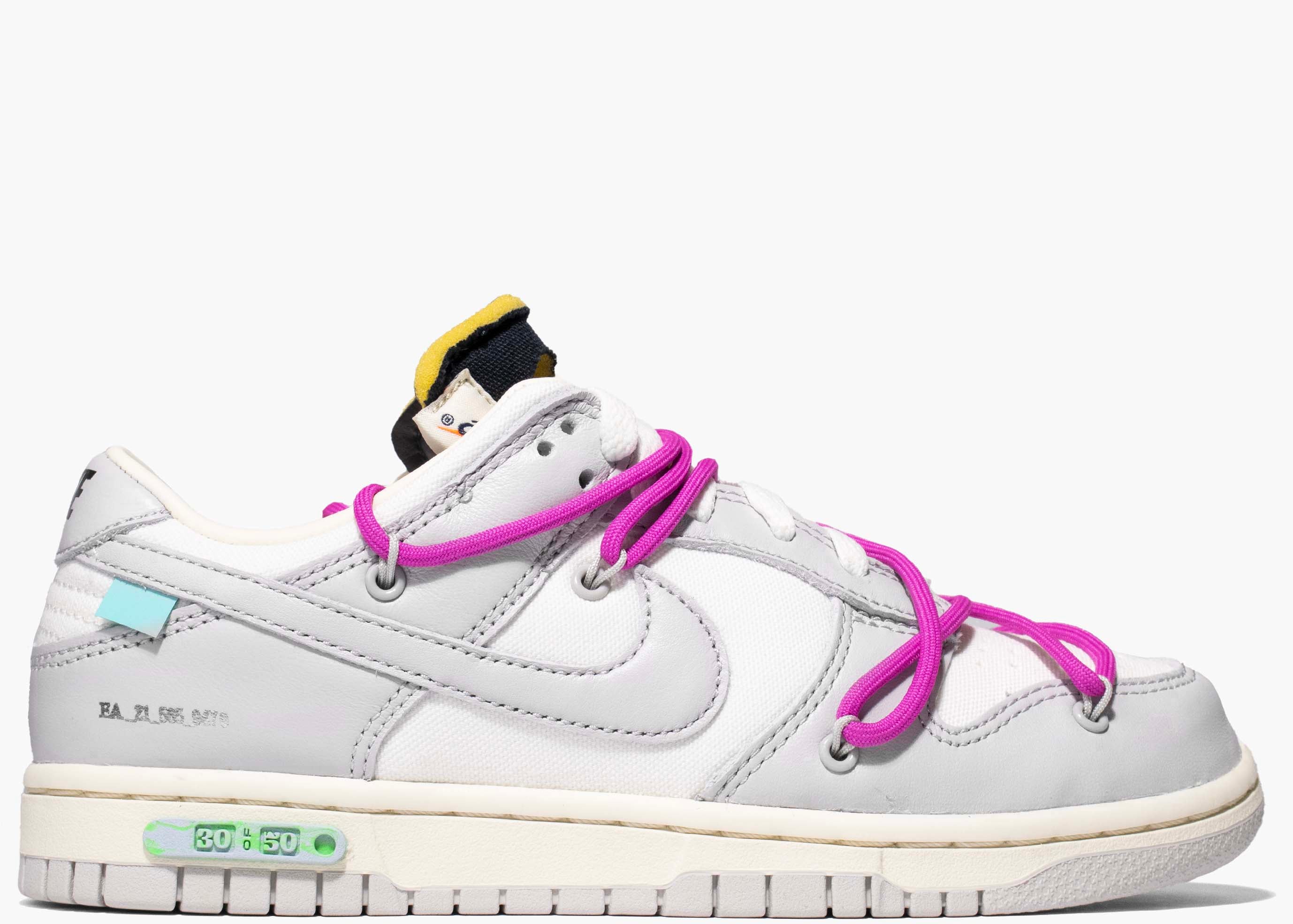 Nike Dunk Low Off-White Lot 30 Hype Clothinga Limited Edition