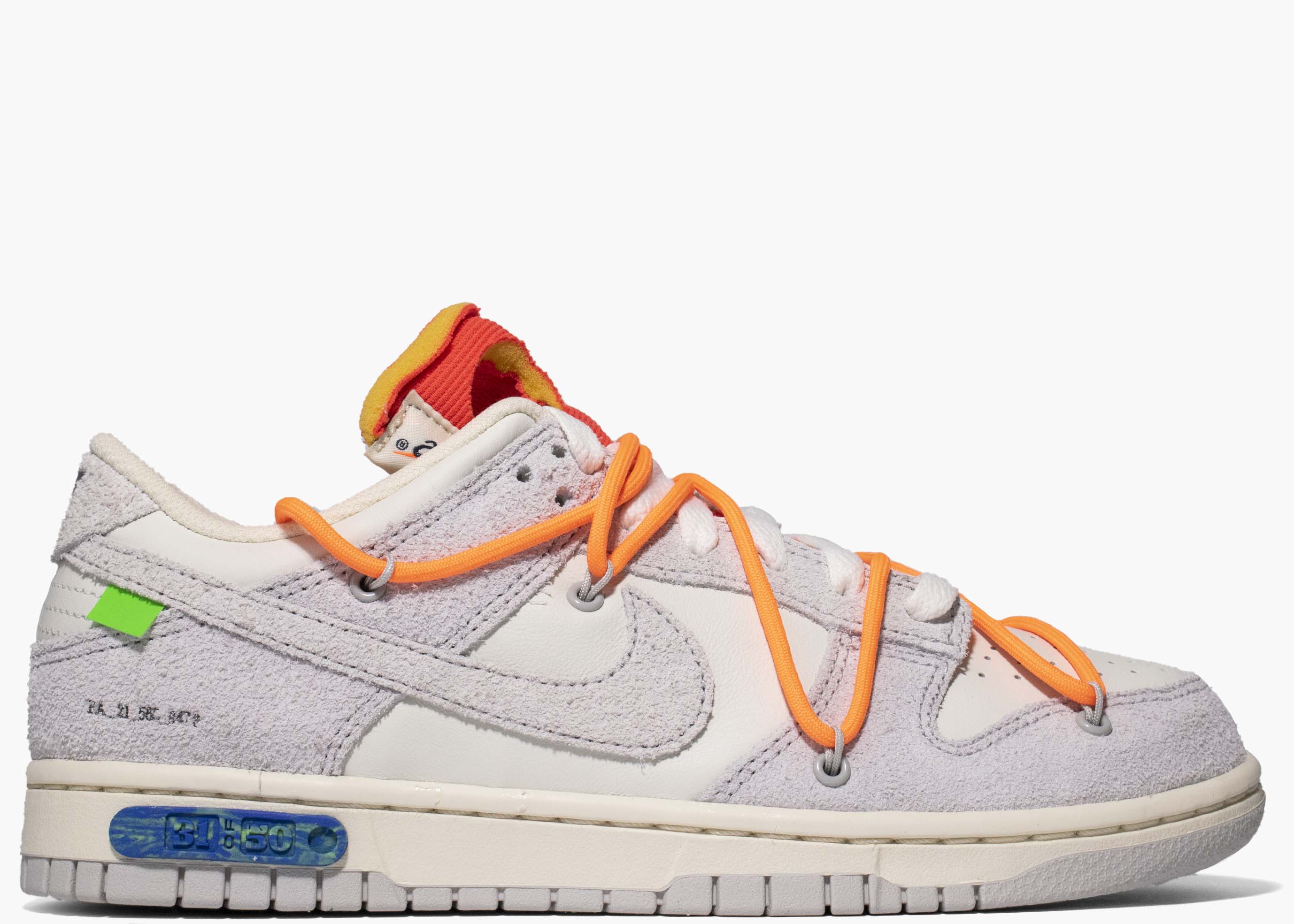 Nike Dunk Low Off-White Lot 31 DOWLOT31 Hype Clothinga Limited Edition 