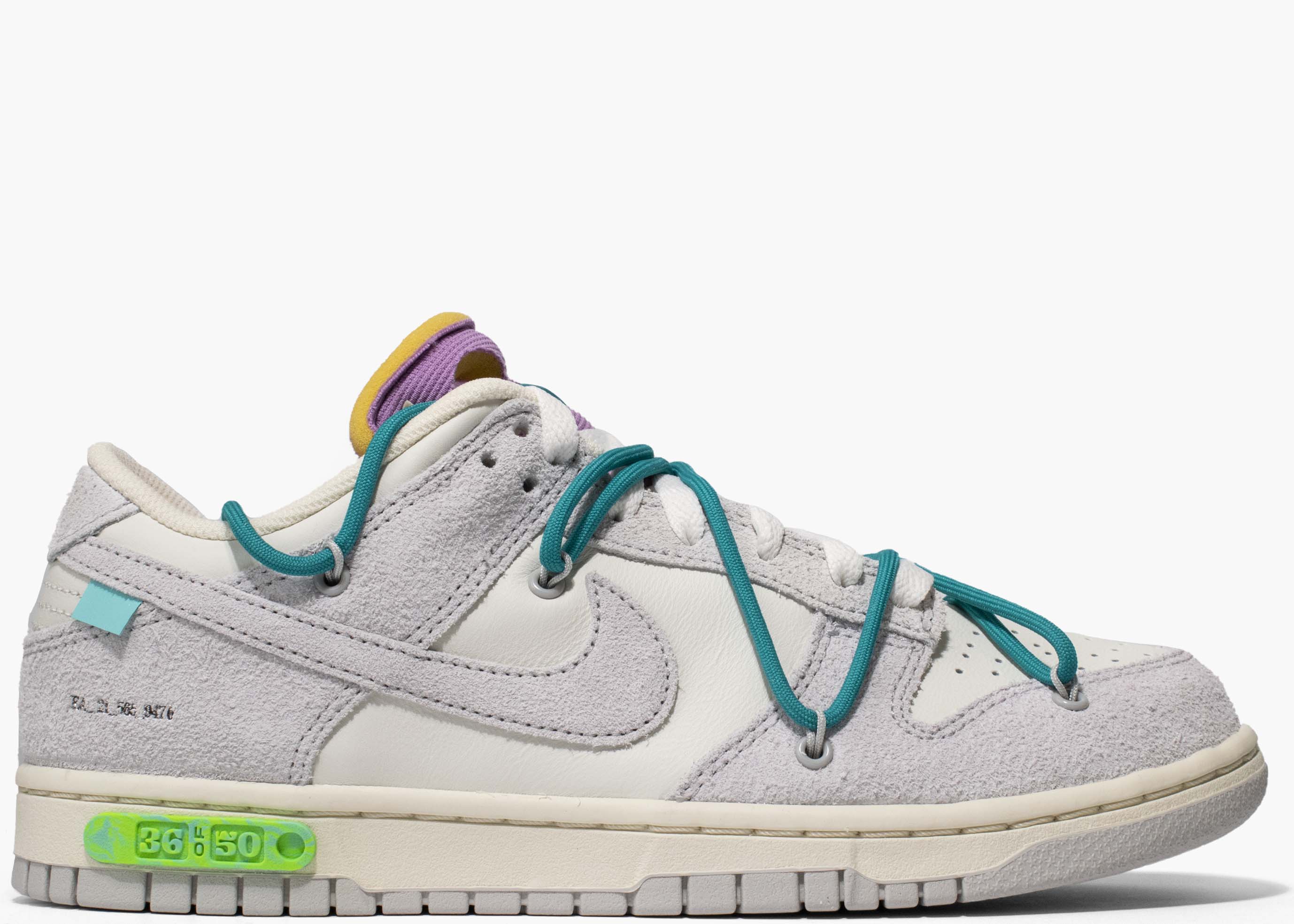 Nike Dunk Low Off-White Lot 36 DOWLOT36 Hype Clothinga Limited Edition