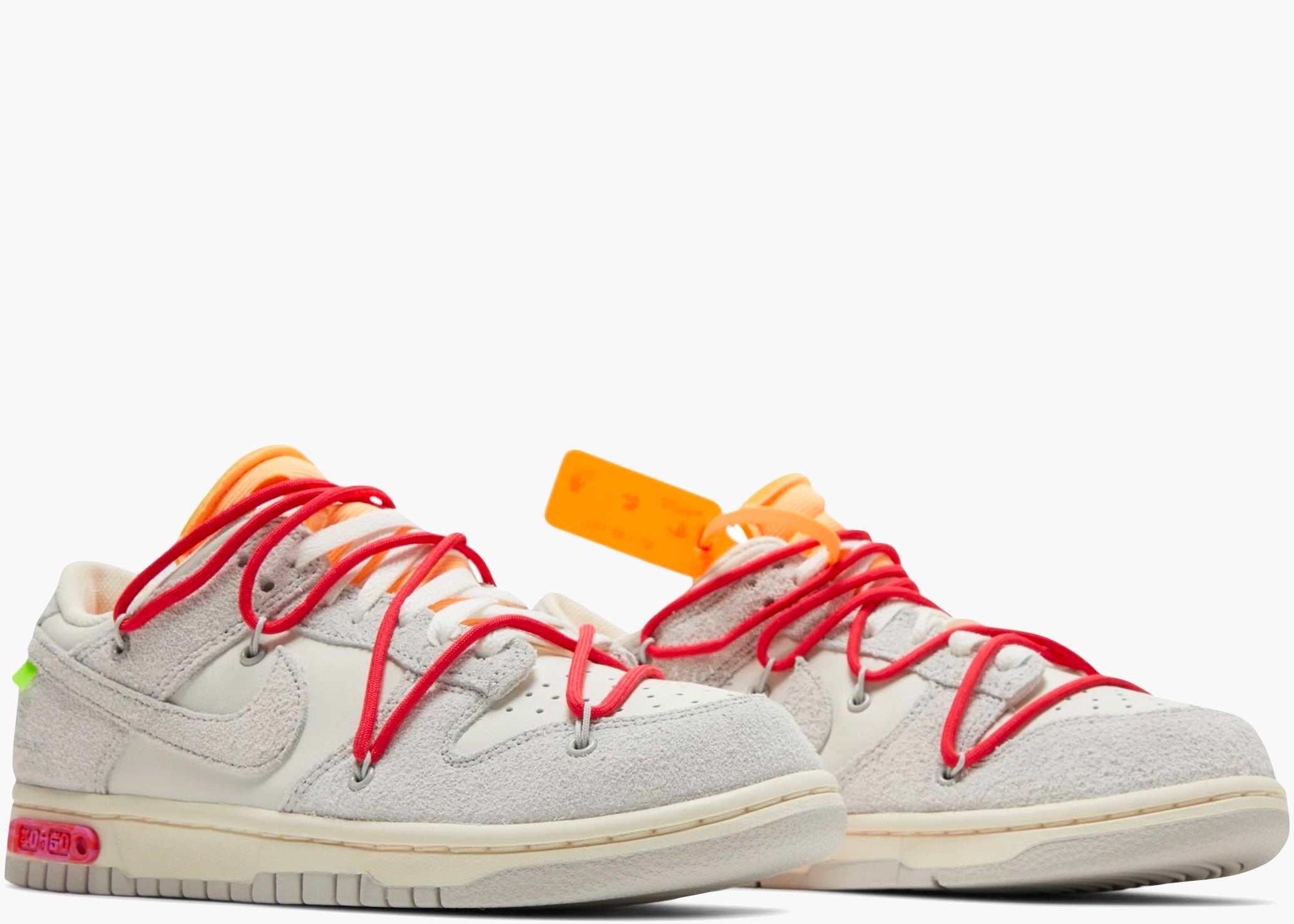 Nike Dunk Low Off-White Lot 40 Hype clothinga Limited Edition