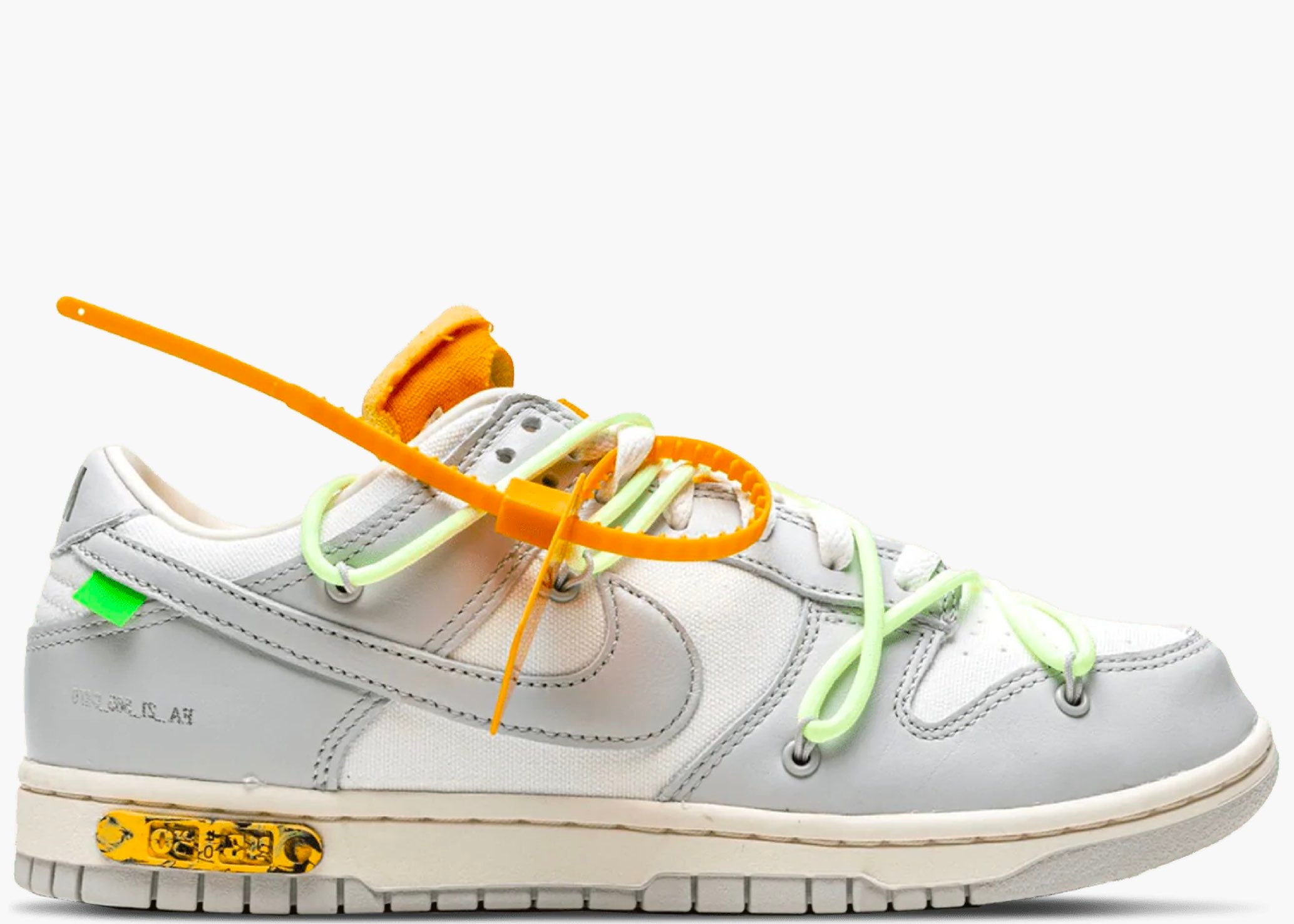 Nike Dunk Low Off-White Lot 43 Hype clothinga Limited Edition