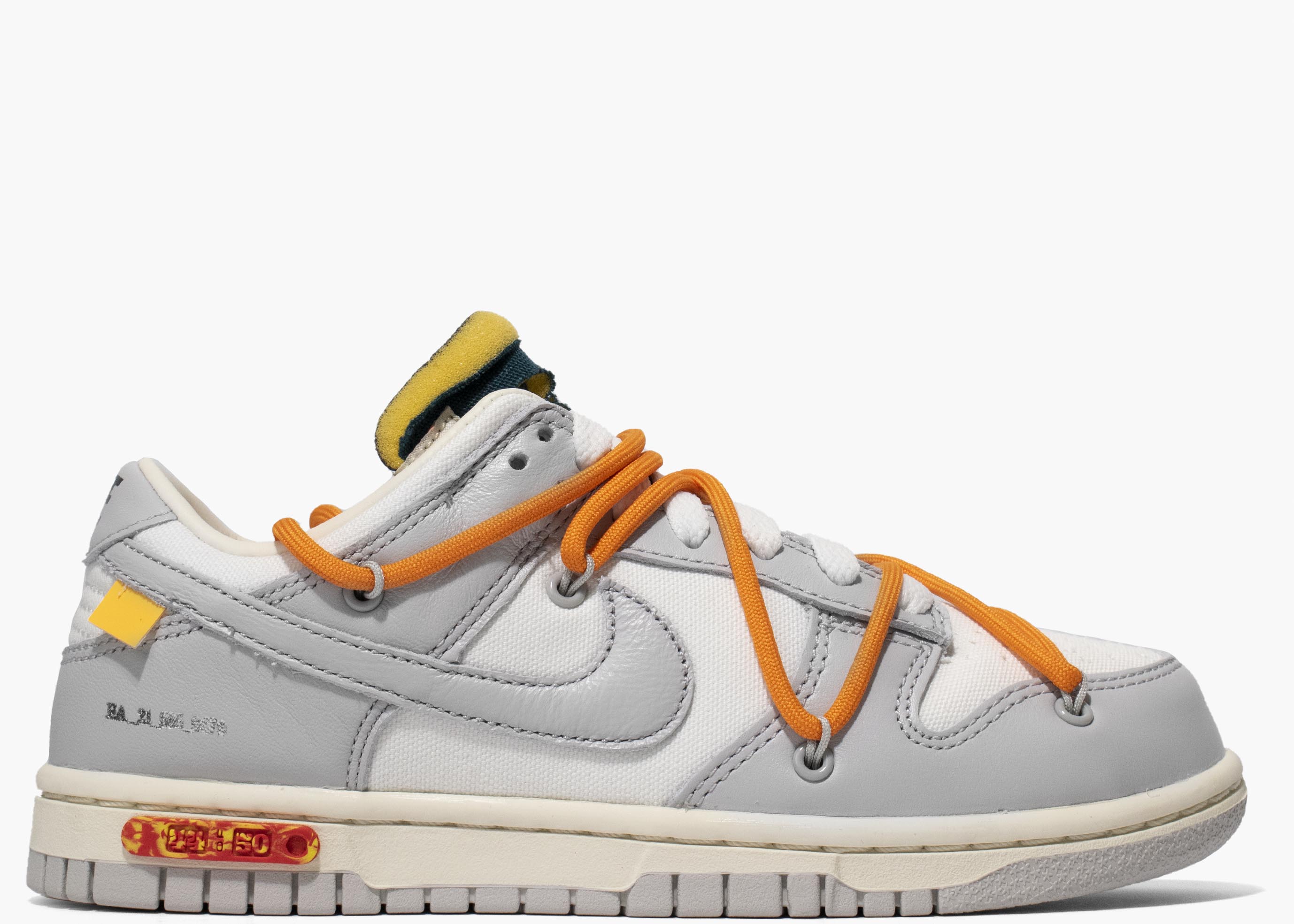 Nike Dunk Low Off-White Lot 44 Hype Clothinga Limited Edition