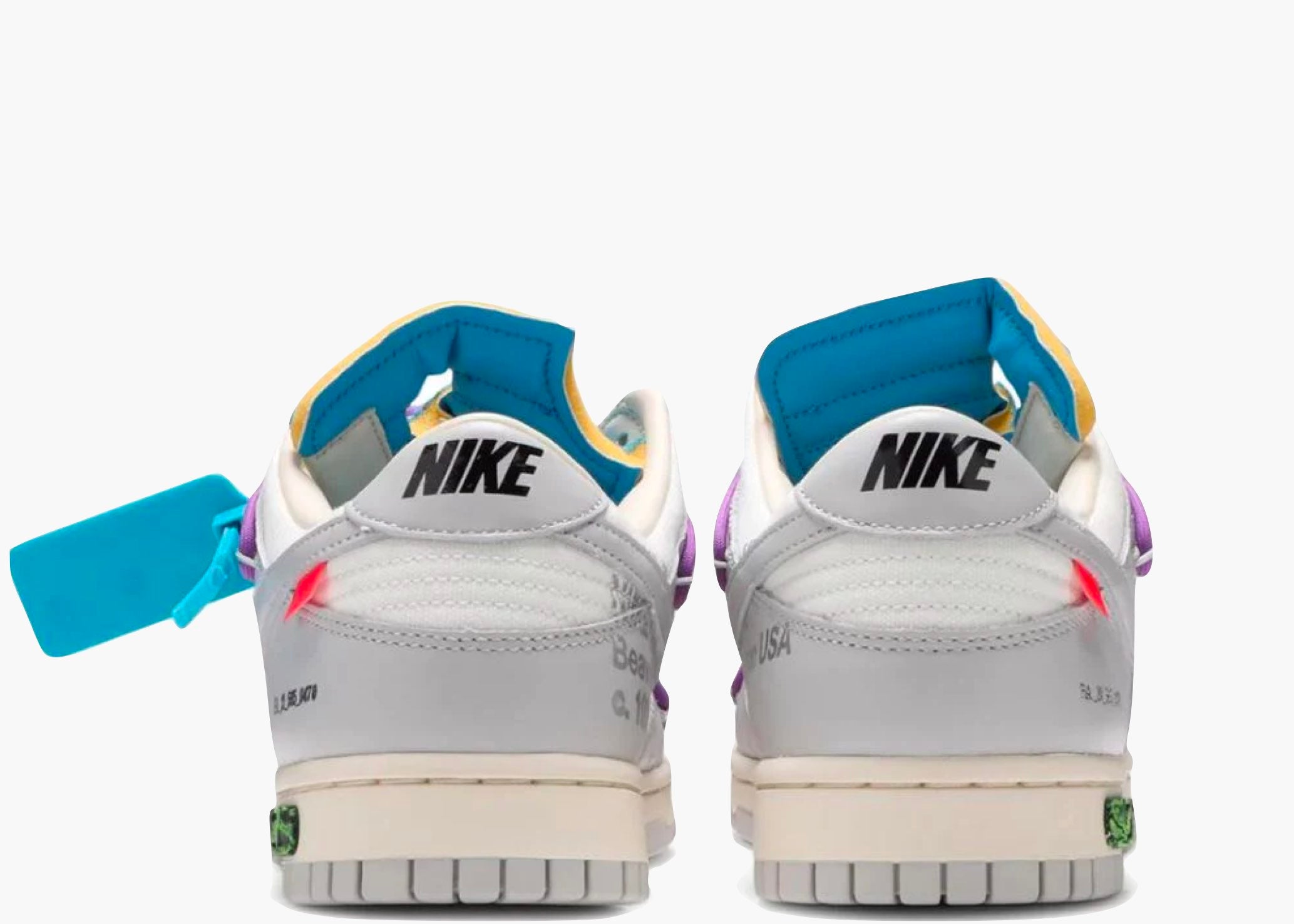 Nike Dunk Low Off-White Lot 47 Hype clothinga Limited Edition