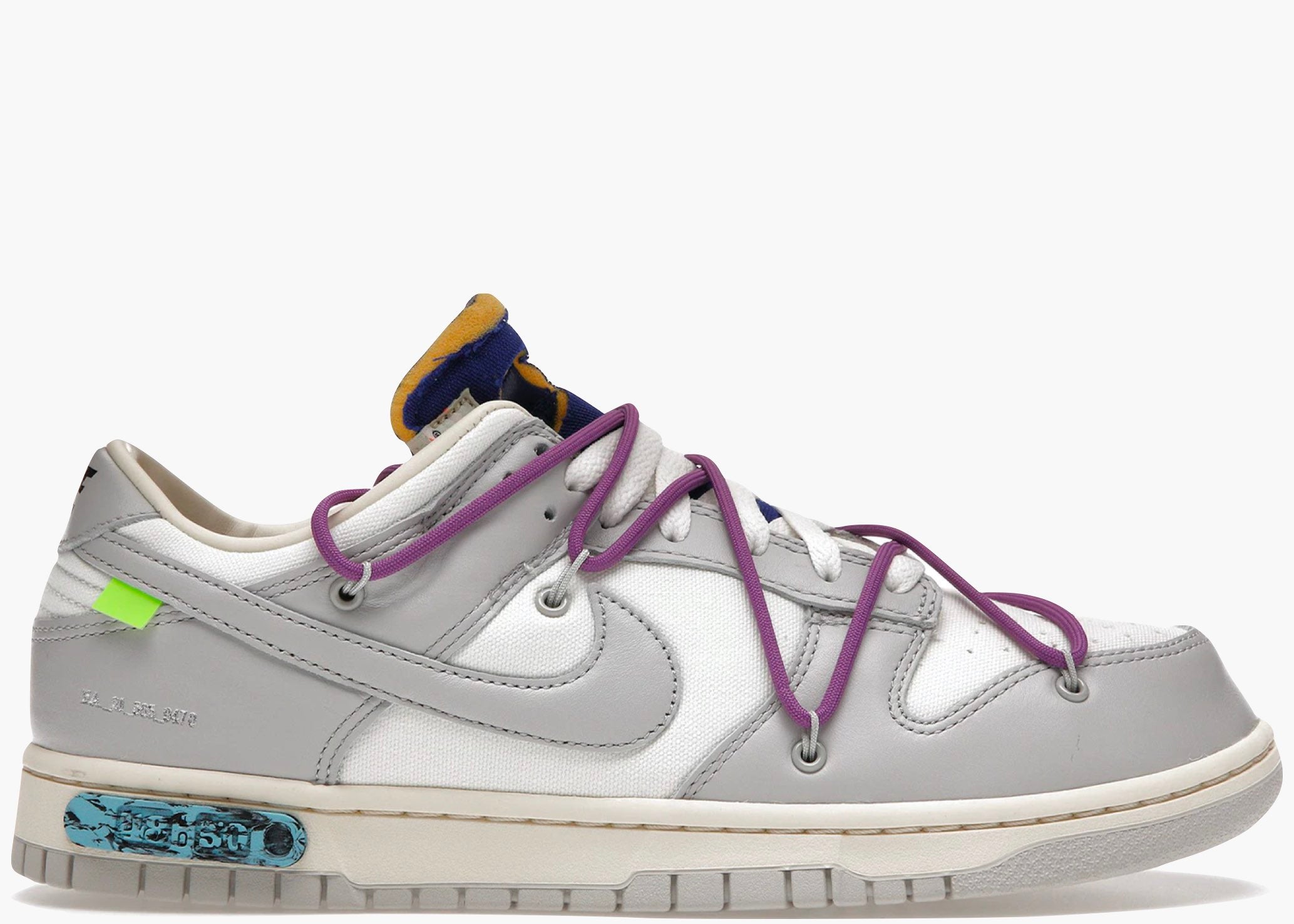 Nike Dunk Low Off-White Lot 48 Hype clothinga Limited Edition