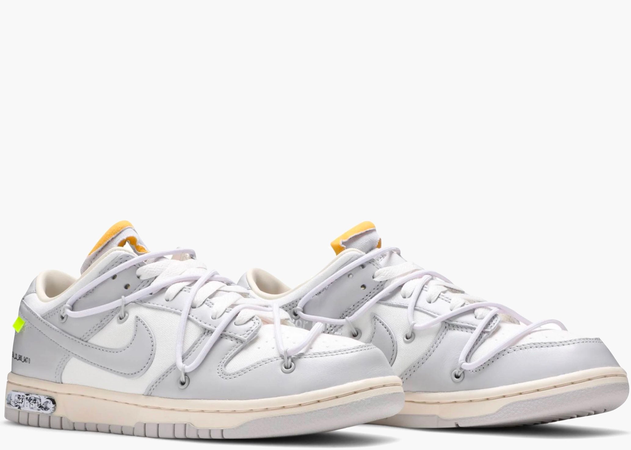 Nike Dunk Low Off-White Lot 49 Hype clothinga Limited Edition