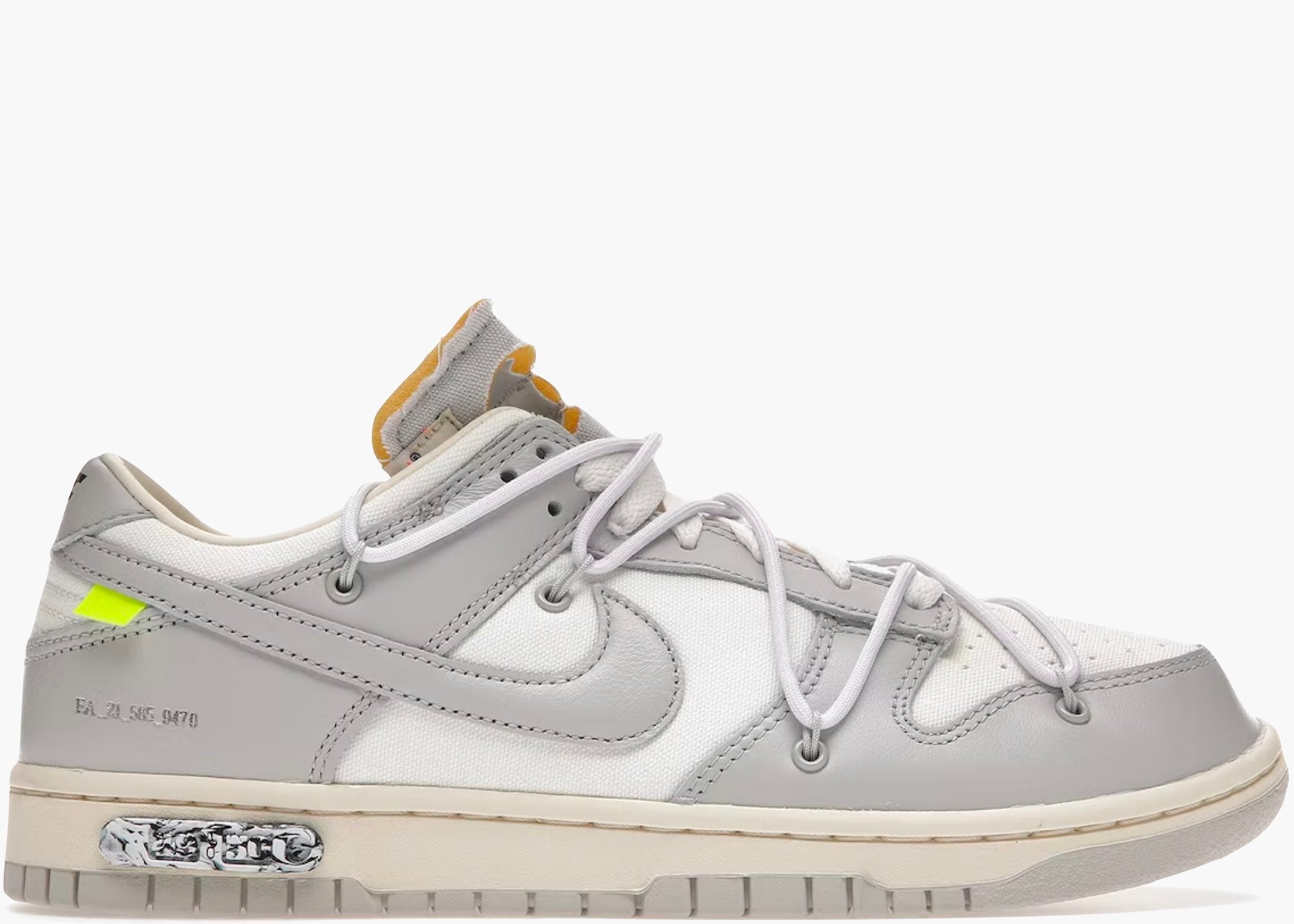 Nike Dunk Low Off-White Lot 49 Hype clothinga Limited Edition