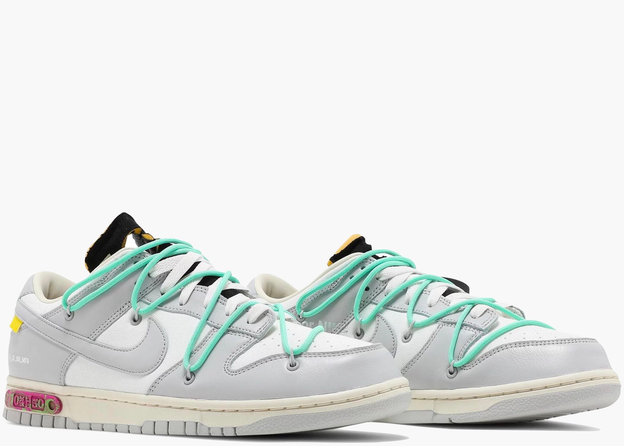 Nike Dunk Low Off-White Lot 4 Hype clothinga Limited Edition