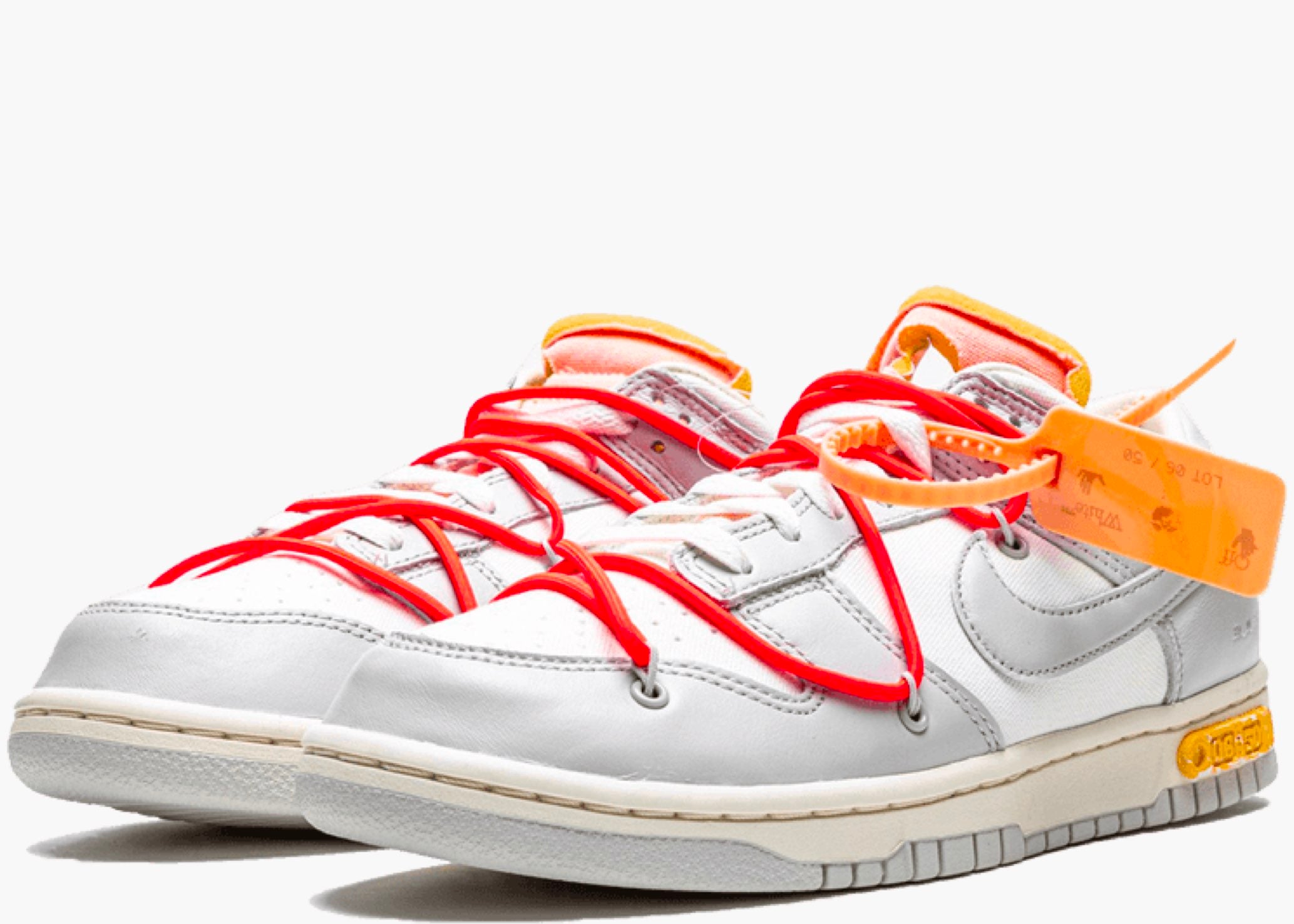 Nike Dunk Low Off-White Lot 6 Hype clothinga Limited Edition