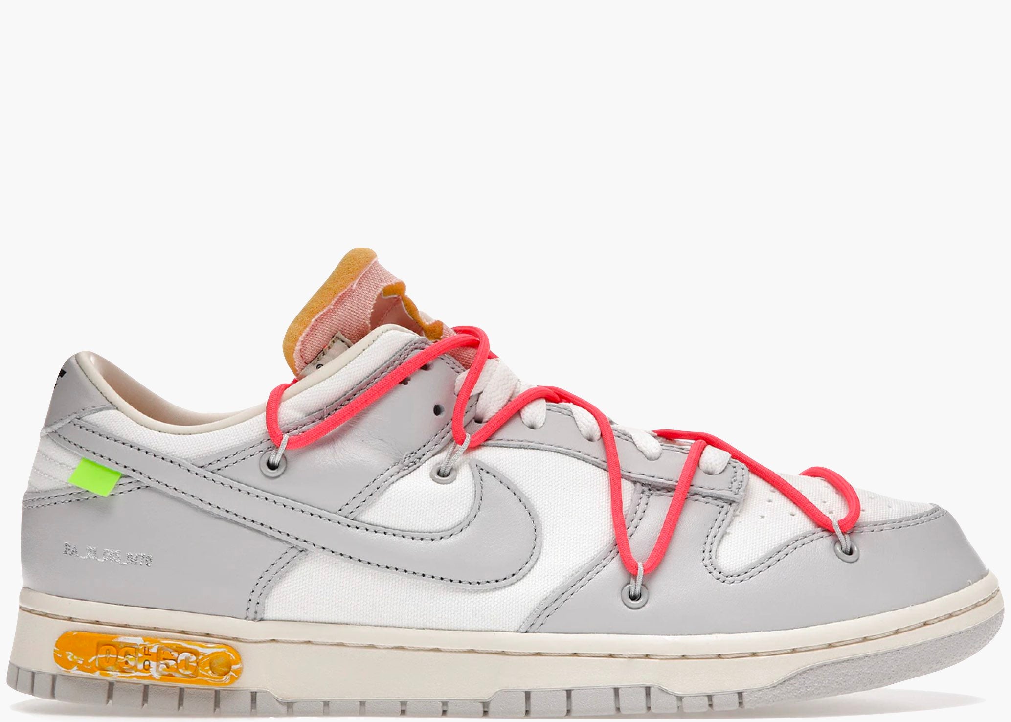 Nike Dunk Low Off-White Lot 6 Hype clothinga Limited Edition