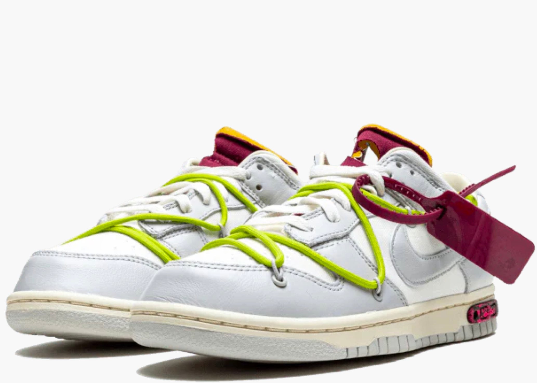 Nike Dunk Low Off-White Lot 8 Hype clothinga Limited Edition