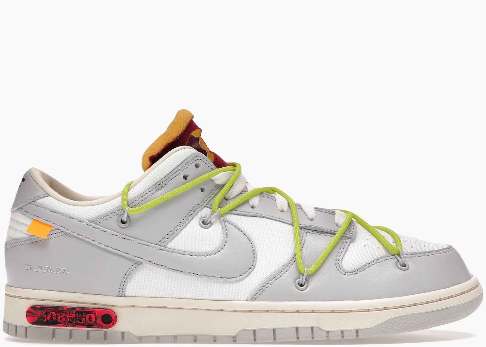 Nike Dunk Low Off-White Lot 8 Hype clothinga Limited Edition