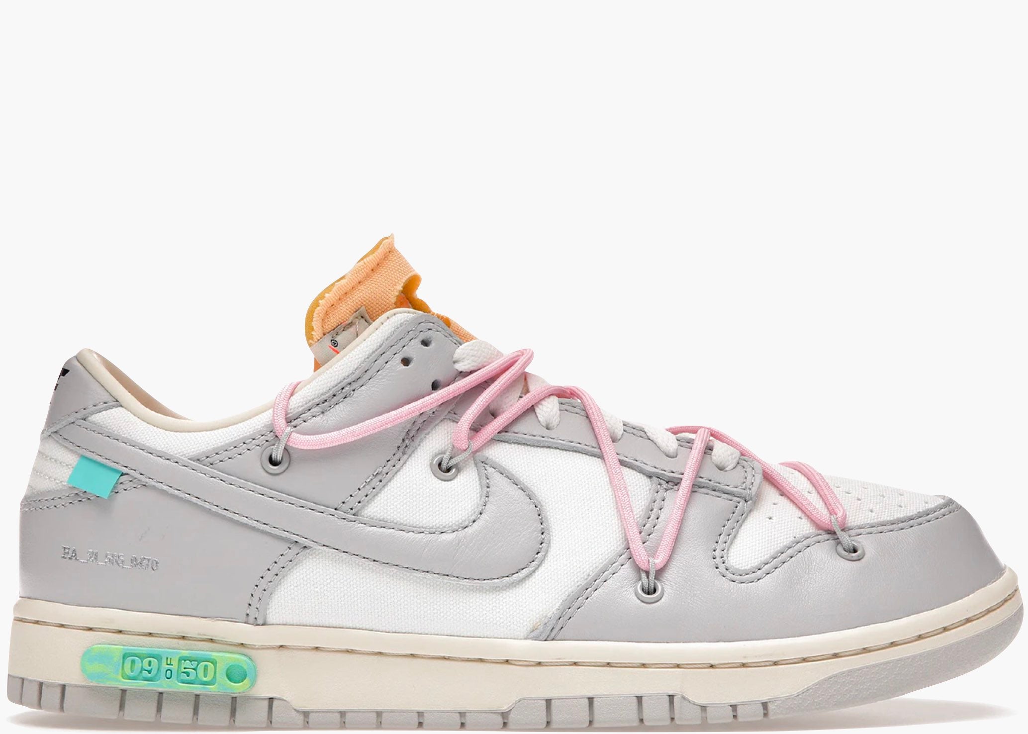 Nike Dunk Low Off-White Lot 9 Hype Clothinga Limited Edition