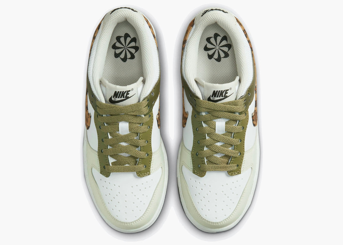 Nike Dunk Low Olive Leopard (GS) DX9282-100 Hype Clothinga Limited Edition