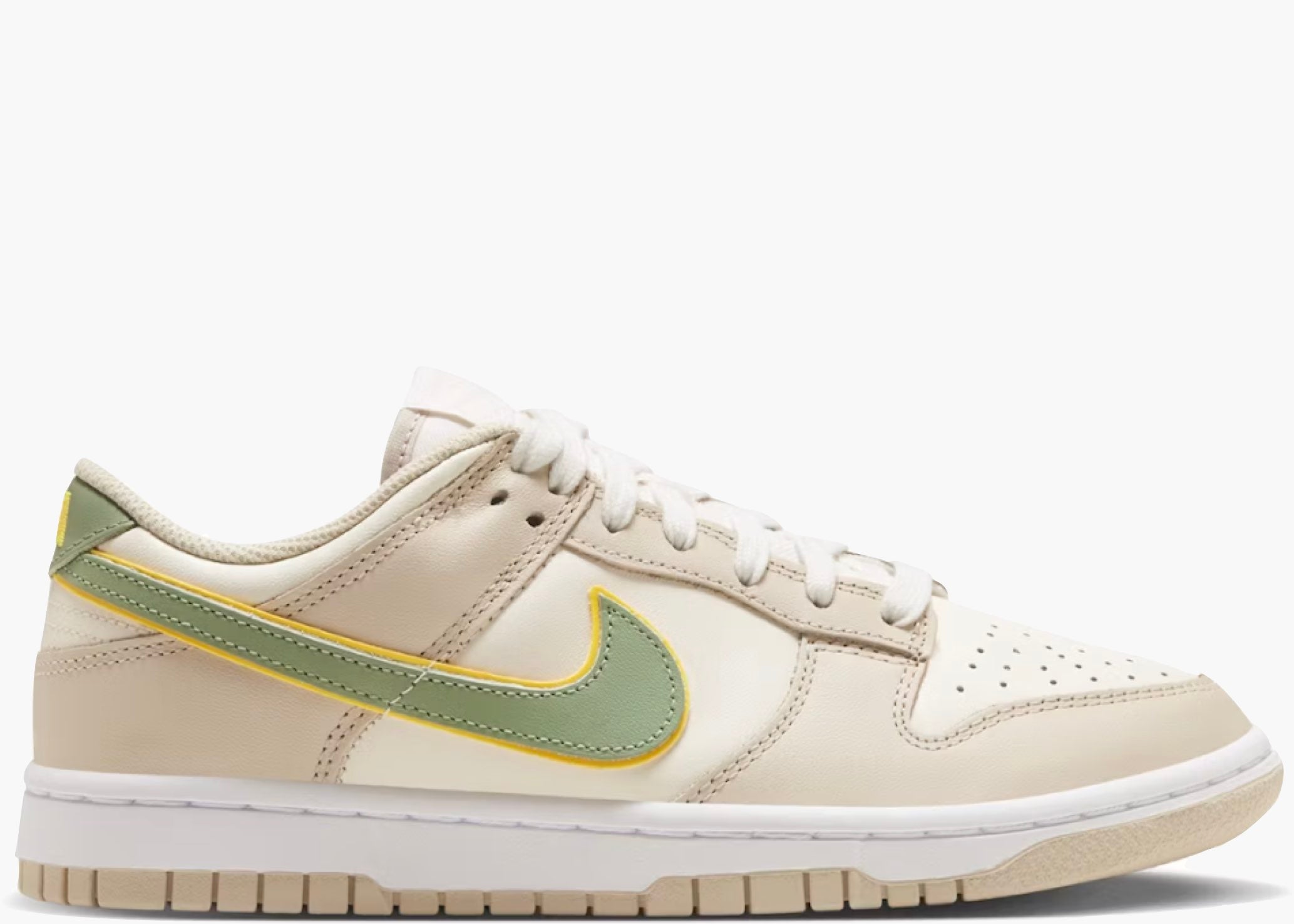 Nike Dunk Low Pale Ivory Oil Green (Women's)  FQ6869-131 Hype Clothinga Limited Edition