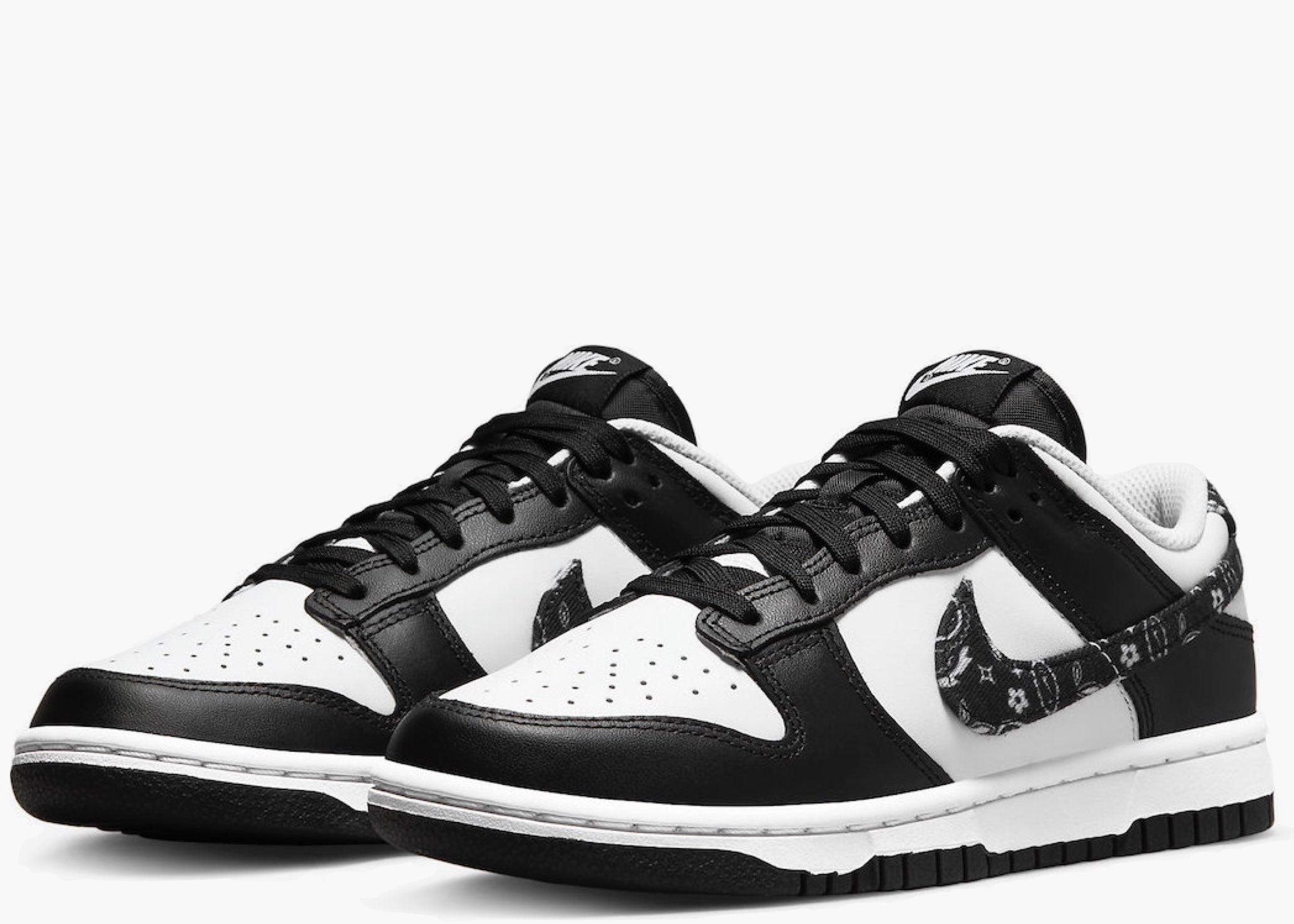 Nike Dunk Low Panda Black Paisley (W)