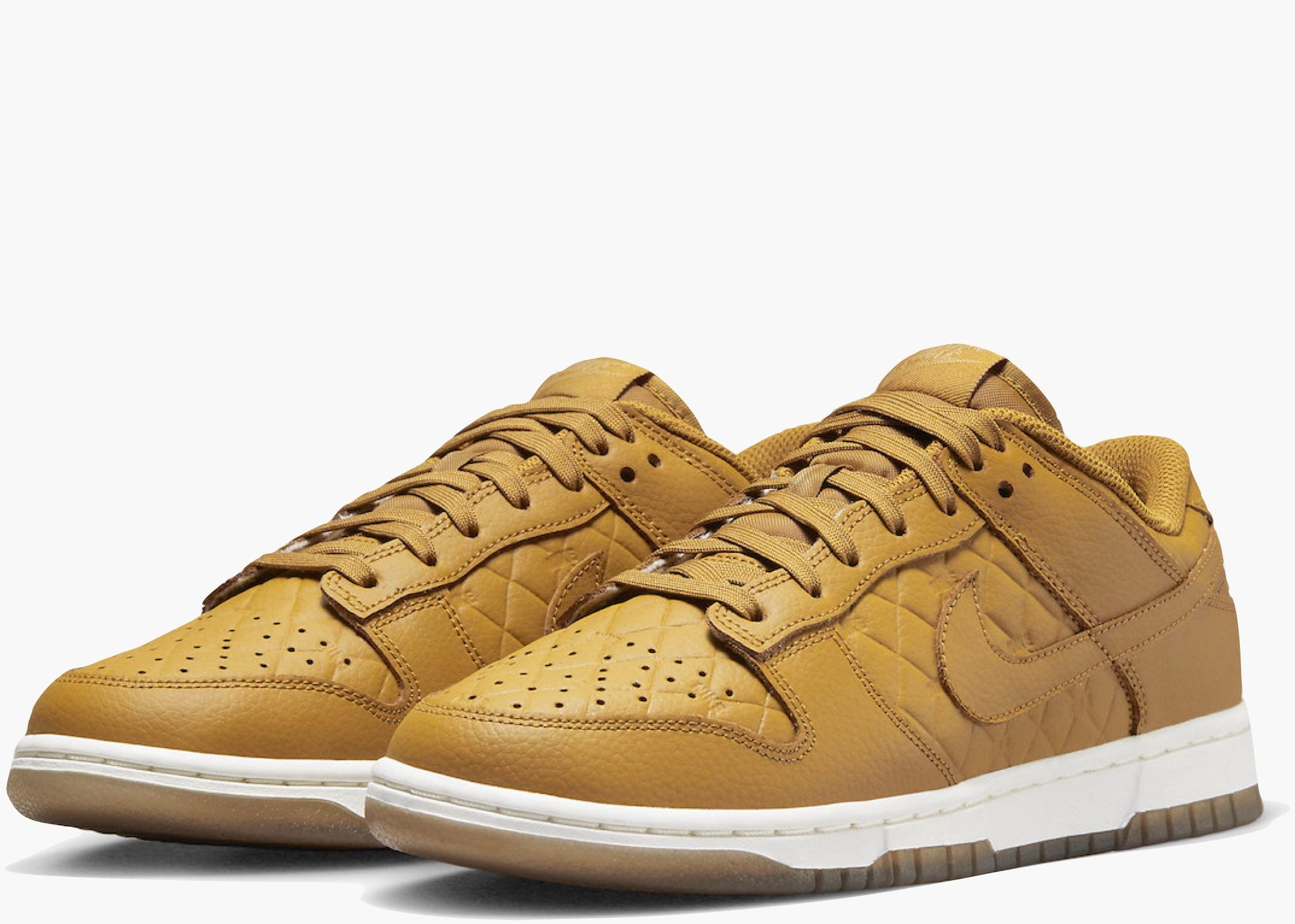 Nike Dunk Low Quilted Wheat (W) Hype Clothinga Limited Edition