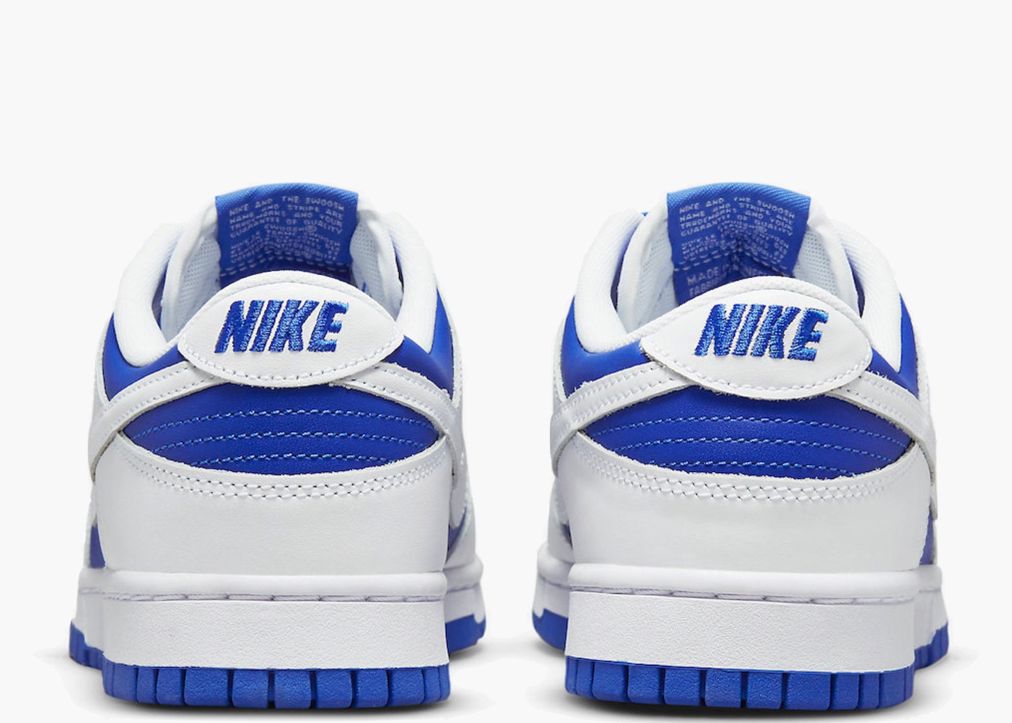 Nike Dunk Low Racer Blue White Hype Clothinga Limited edition
