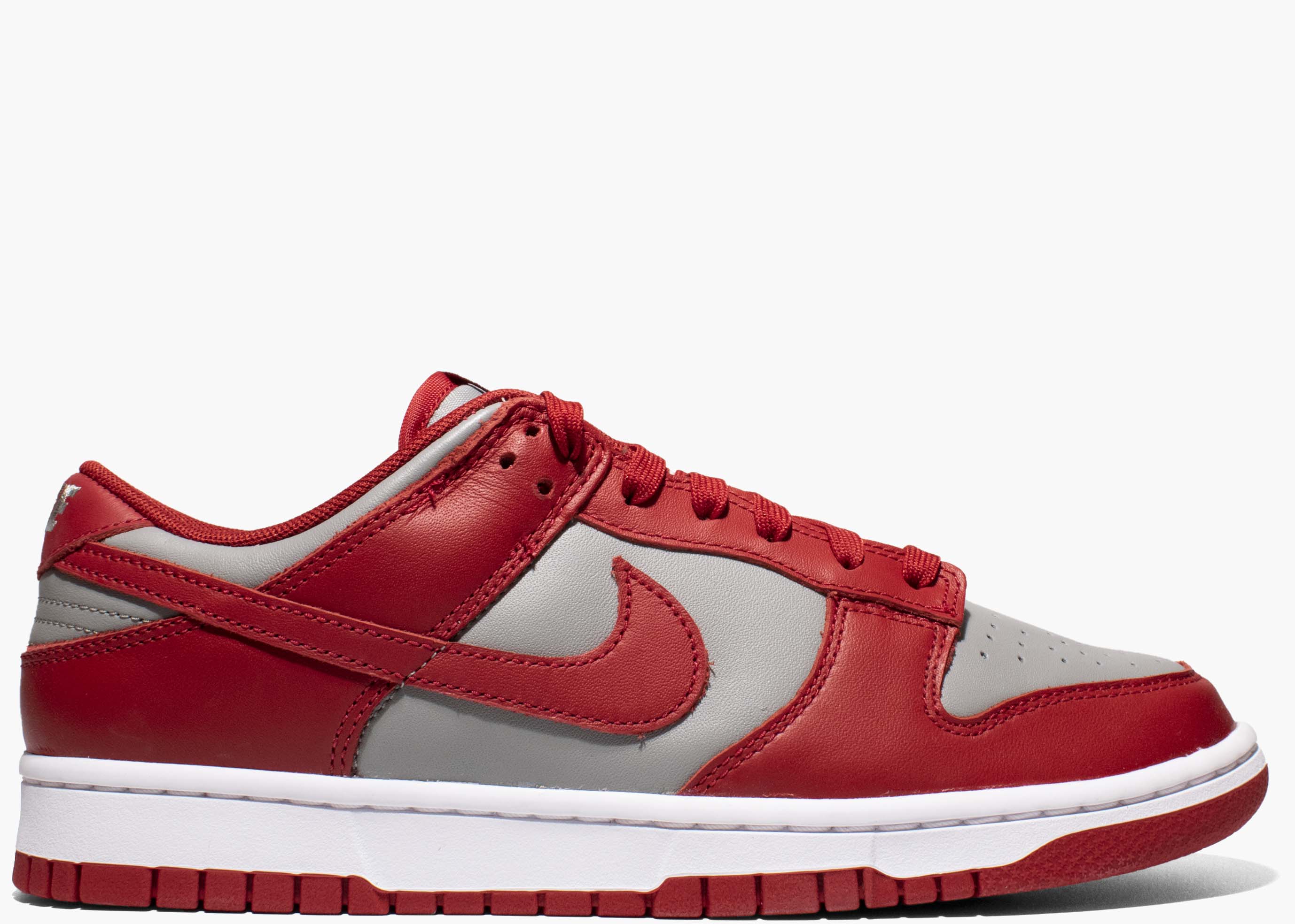 Nike Dunk Low Retro Medium Grey Varsity Red Unlv DD1391-002 Hype Clothinga Limited Edition