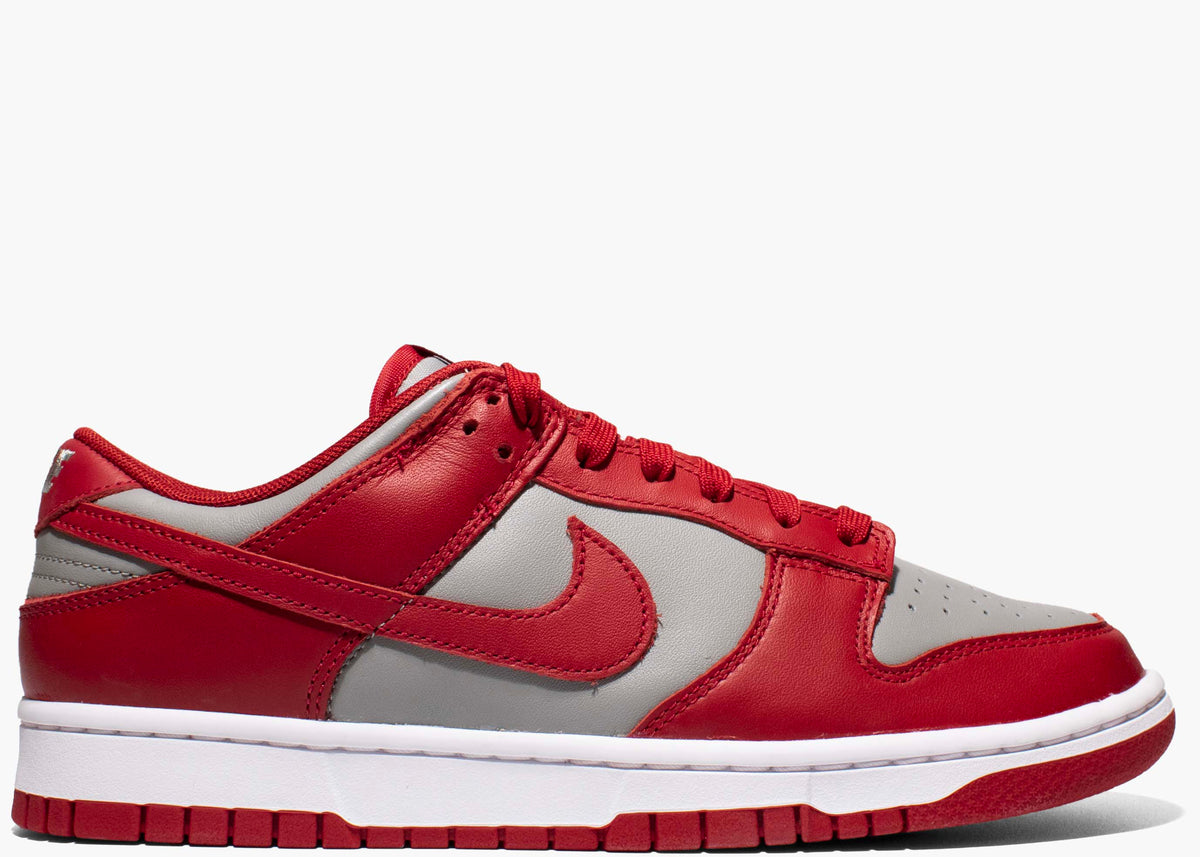 Nike Dunk Low Retro Medium Grey Varsity Red Unlv DD1391-002 Hype Clothinga Limited Edition