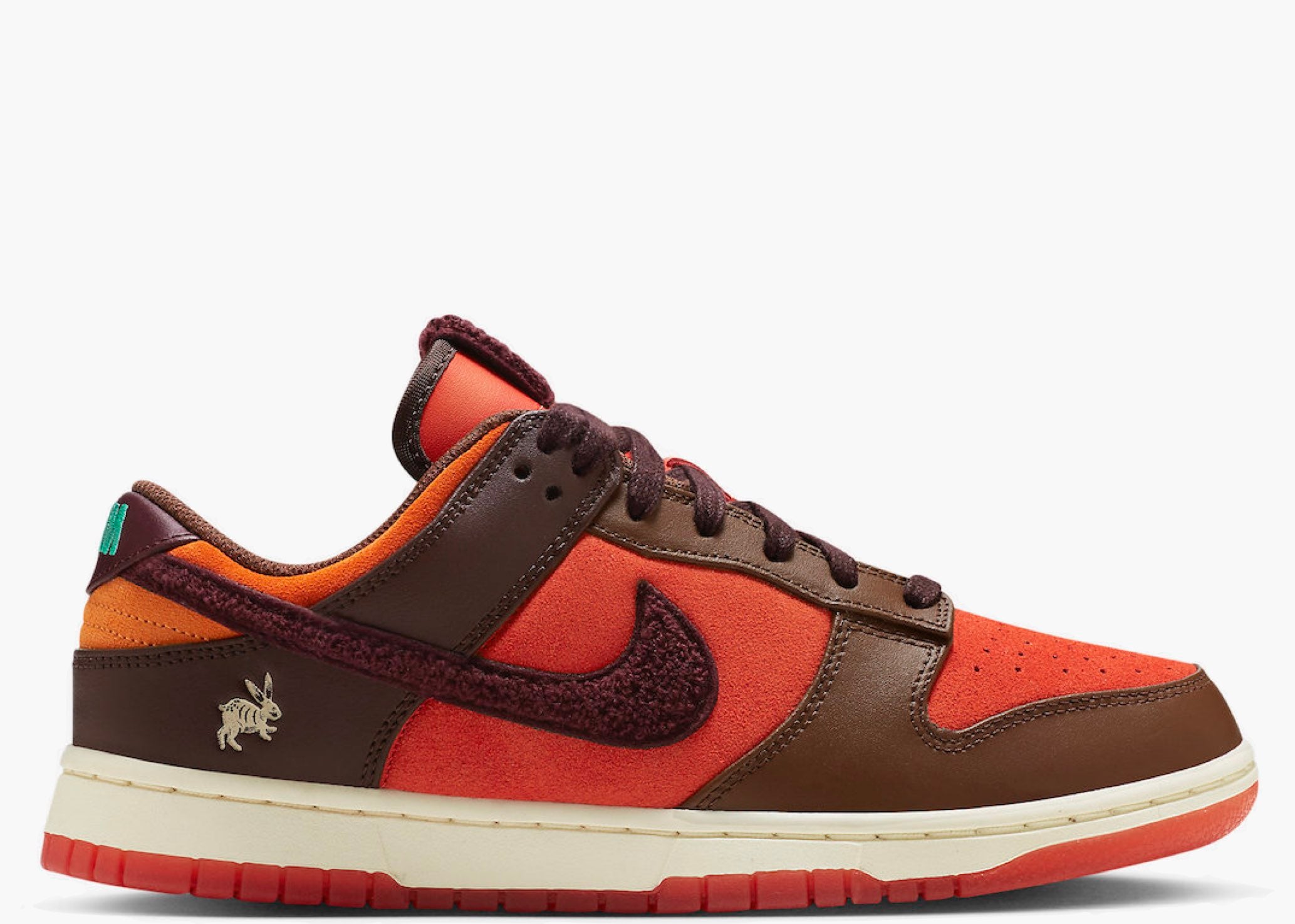 Nike Dunk Low Retro PRM Year of the Rabbit Brown Orange FD4203-661 Hype Clothinga Limited Edition