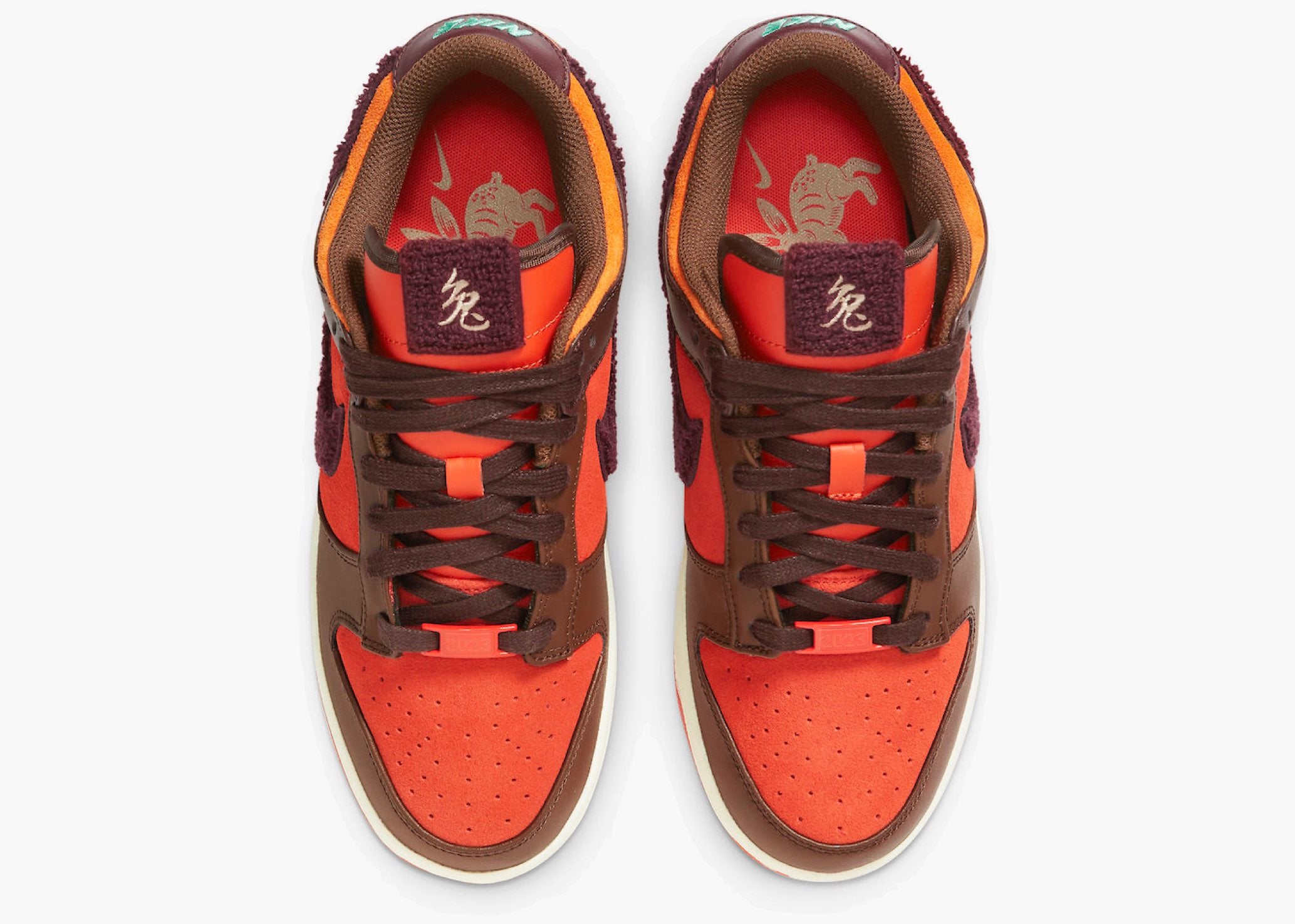 Nike Dunk Low Retro PRM Year of the Rabbit Brown Orange FD4203-661 Hype Clothinga Limited Edition
