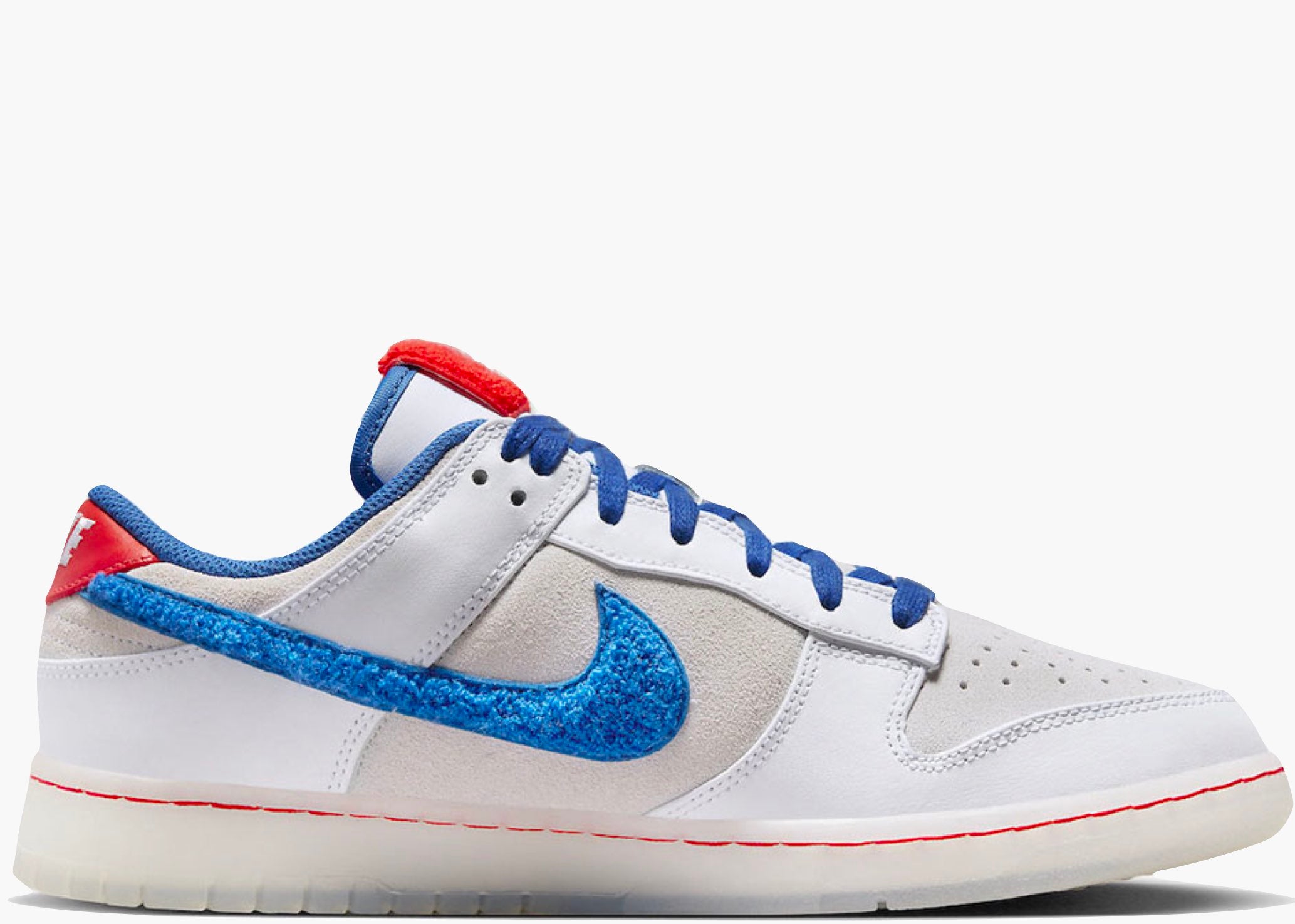 Nike Dunk Low Retro PRM Year of the Rabbit White Crimson Varsity Royal Hype Clothinga Limited Edition