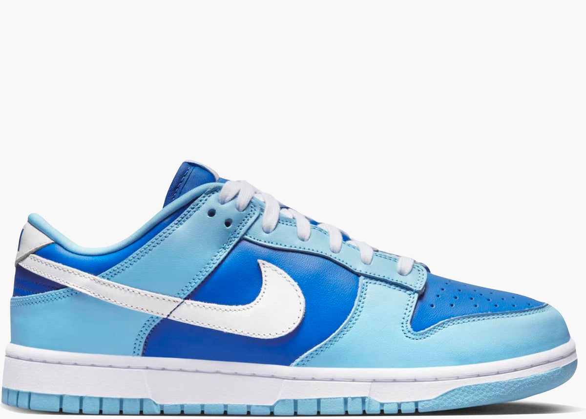 Nike Dunk Low Retro QS Flash White Argon Blue Flash Hype Clothinga Limited Edition