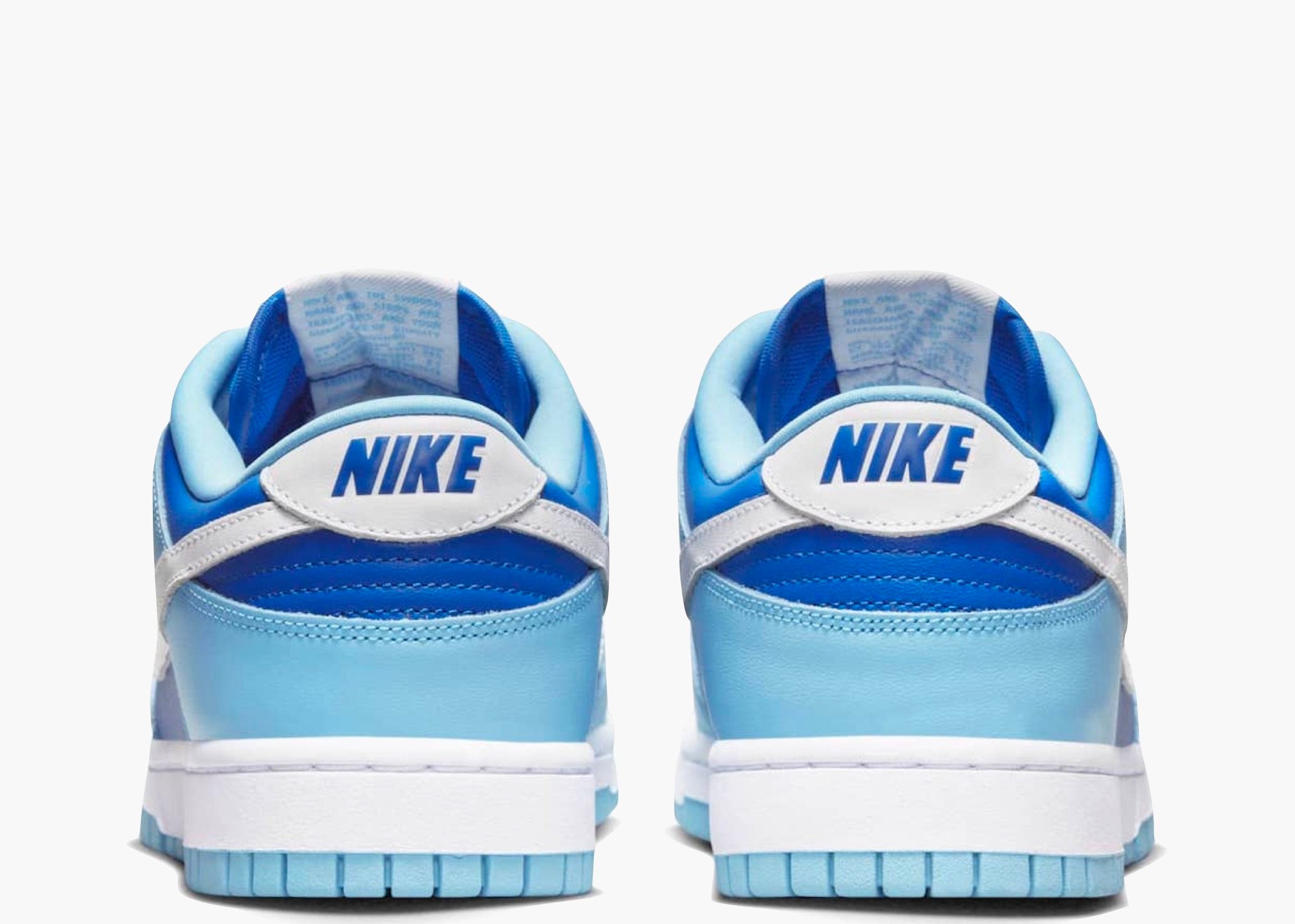 Nike Dunk Low Retro QS Flash White Argon Blue Flash Hype Clothinga Limited Edition