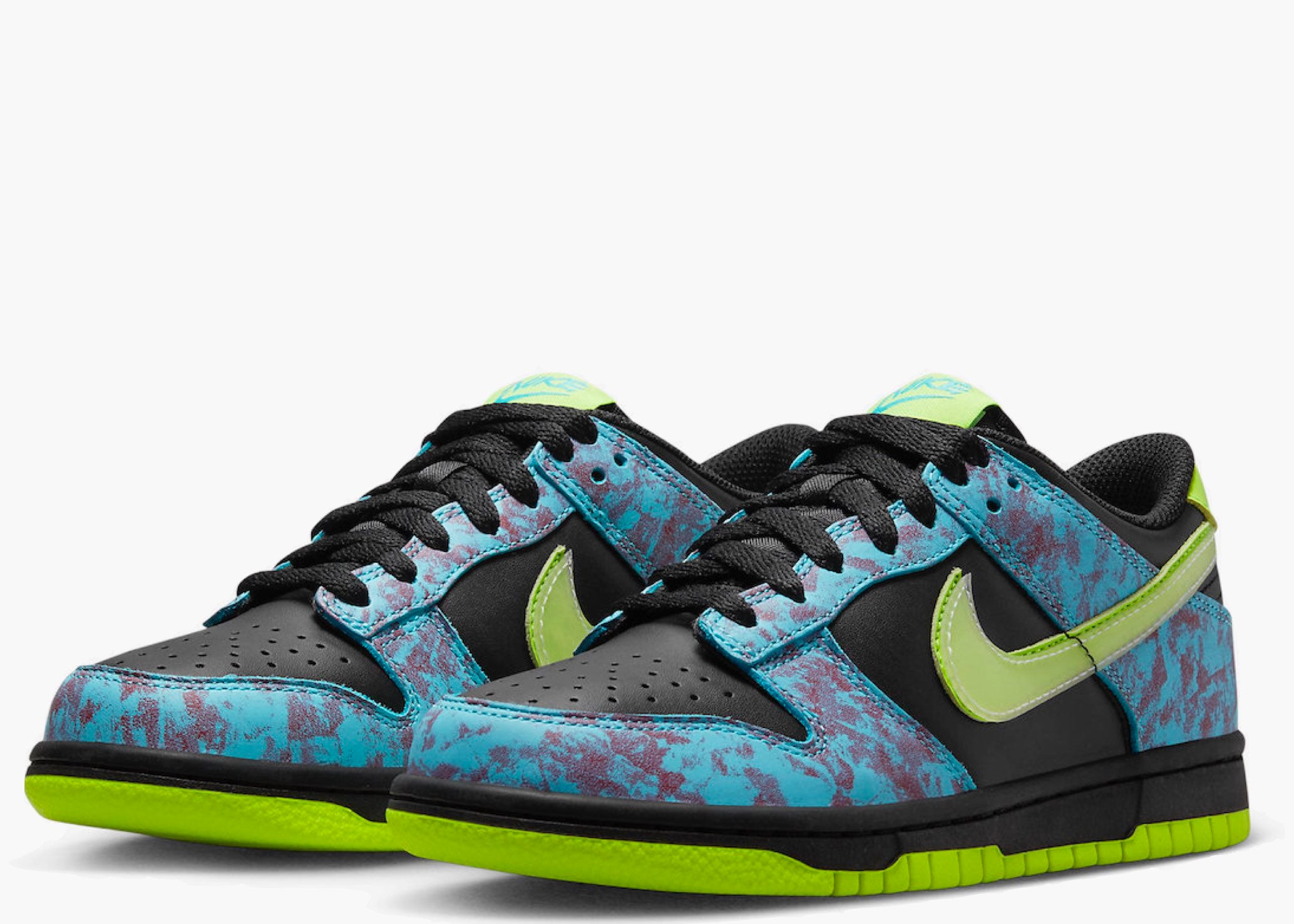 Nike Dunk Low SE Acid Wash Baltic Blue Volt (GS) DV1694-900 Hype Clothinga Limited Edition