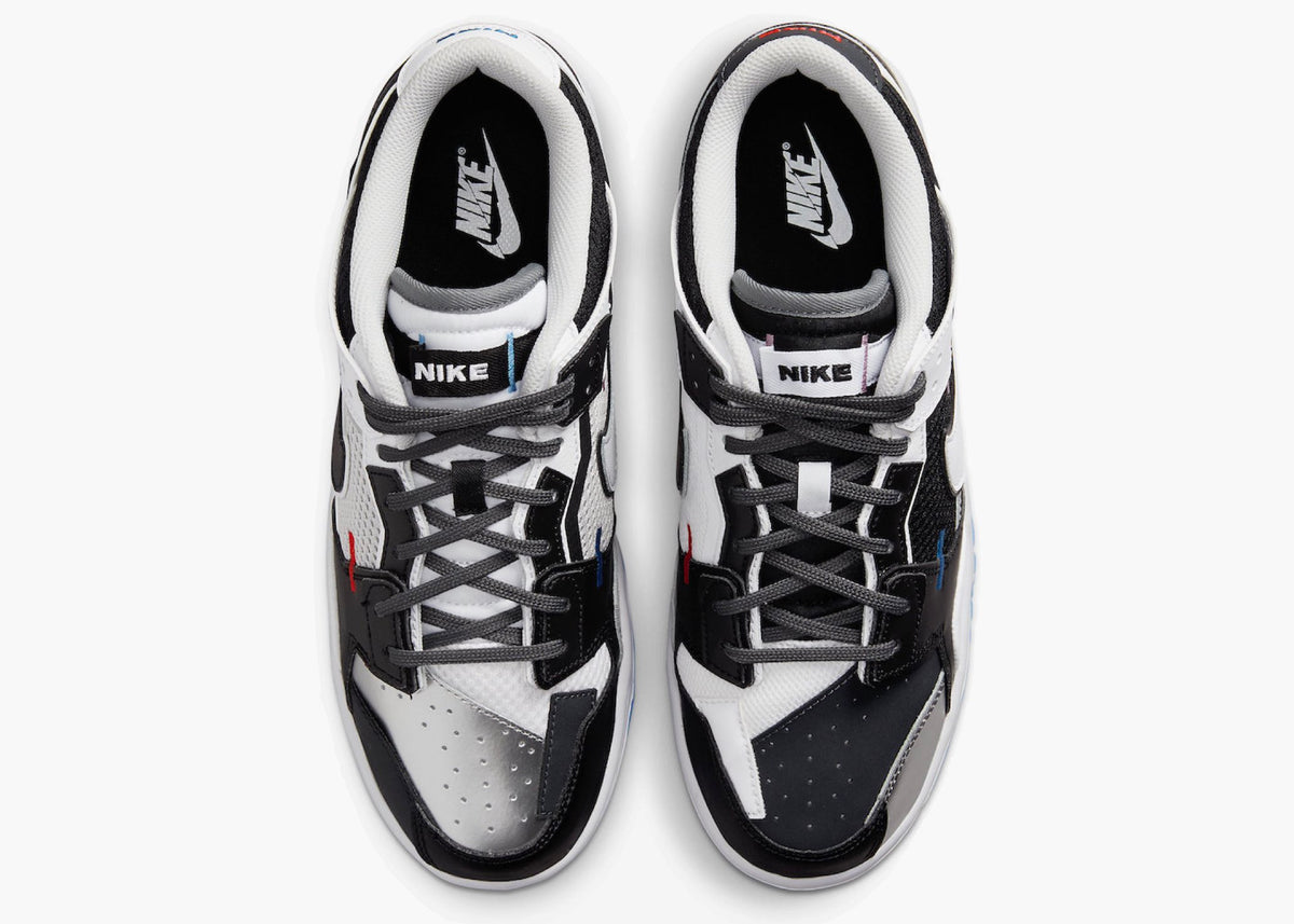 Nike Dunk Low Scrap Black Neutral Grey University Blue White Hype Clothinga Limited Edition
