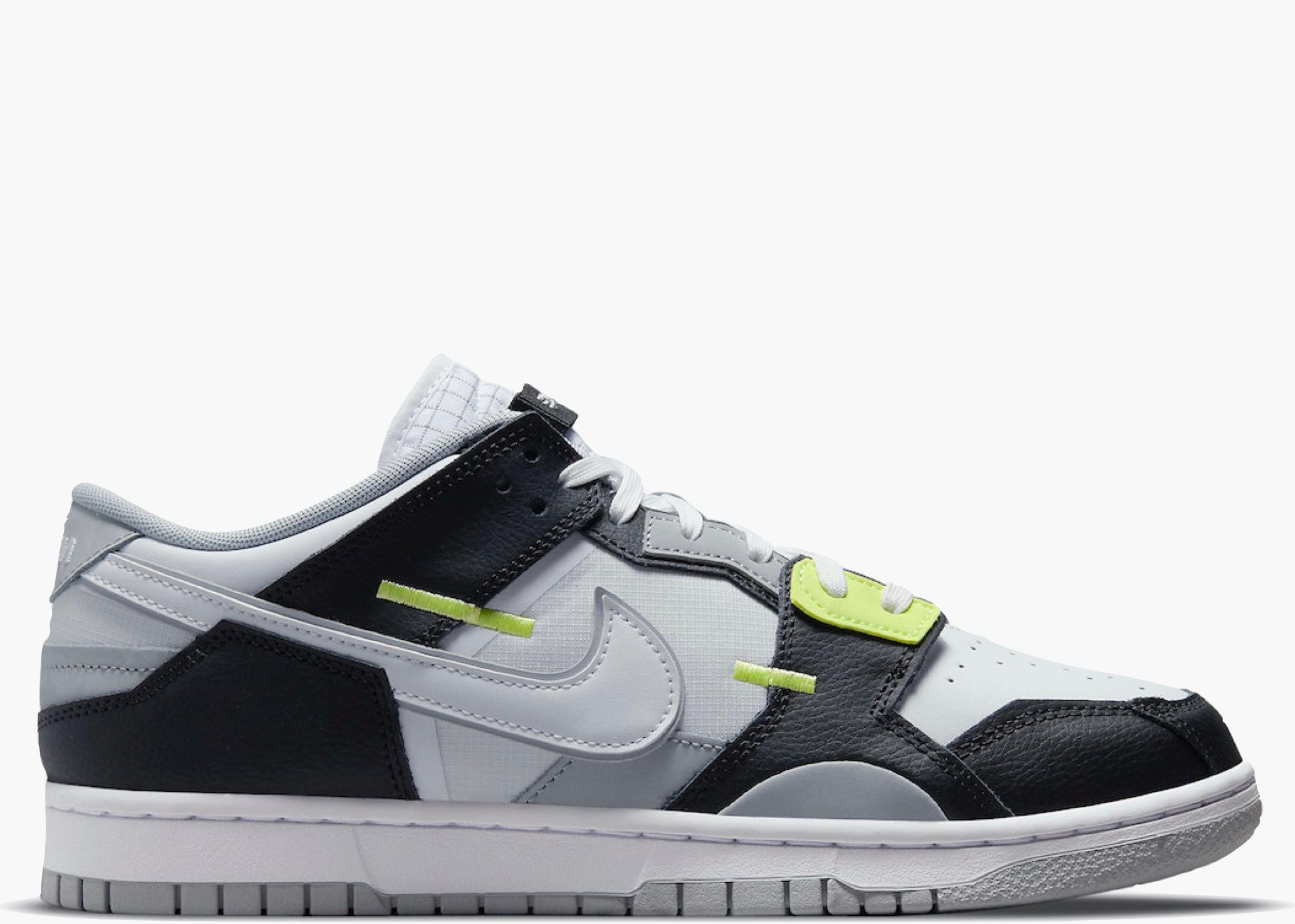 Nike Dunk Low Scrap Wolf Grey Light Lemon Twist