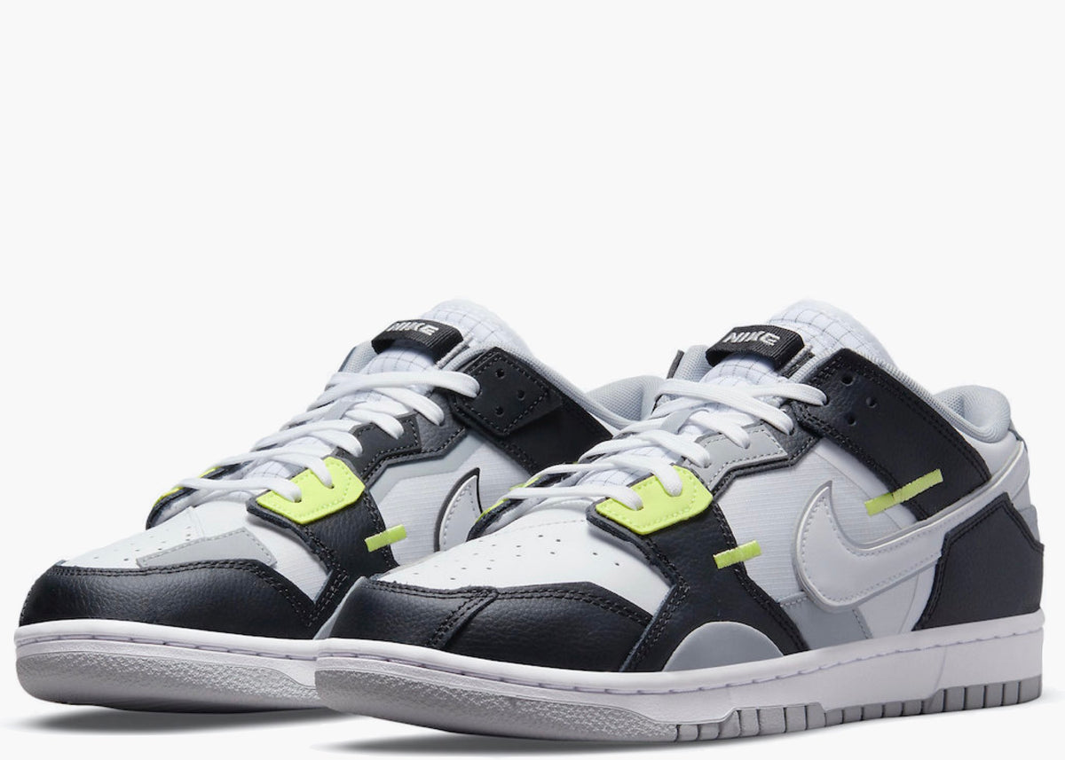 Nike Dunk Low Scrap Wolf Grey Light Lemon Twist
