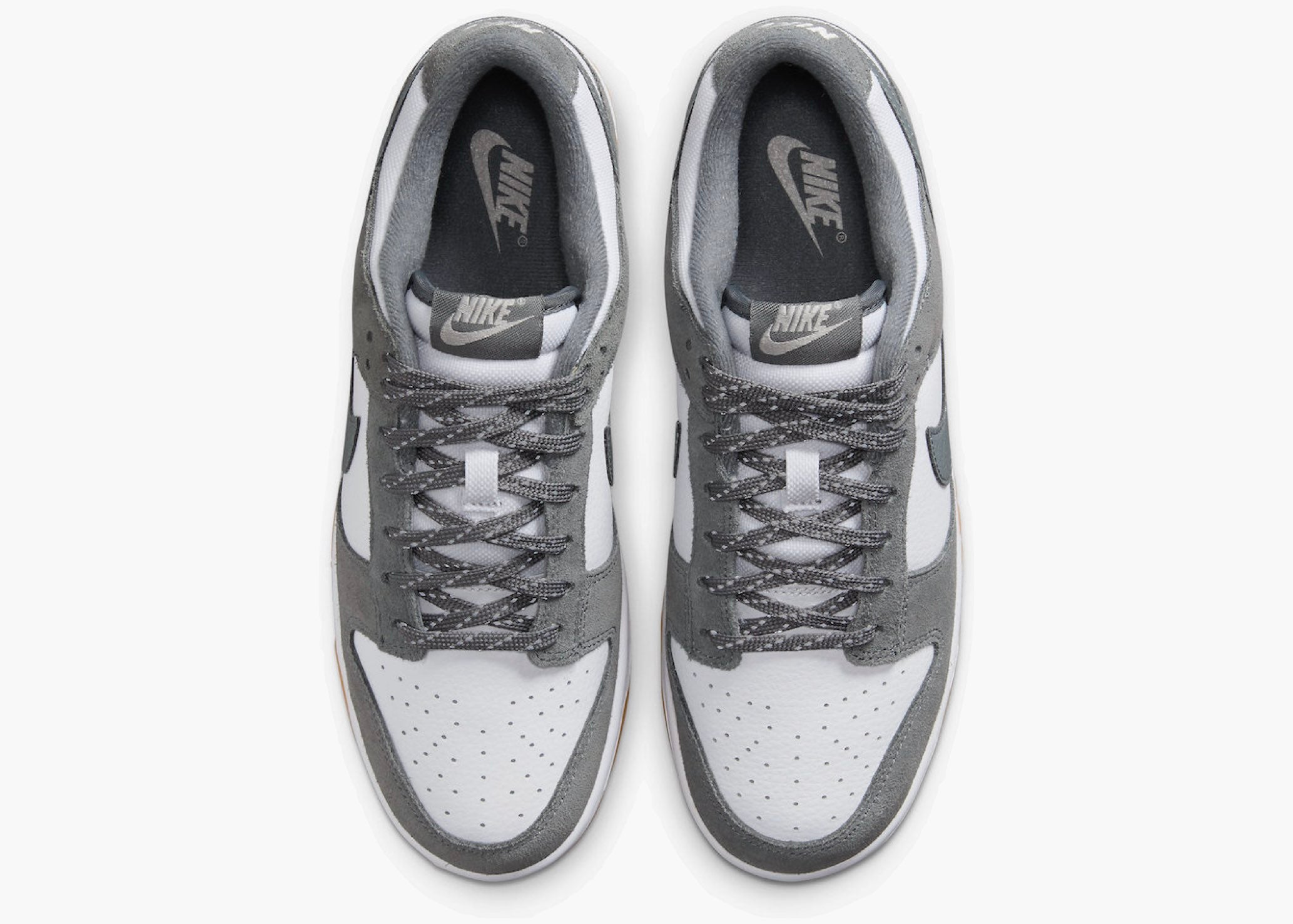 ‎Nike Dunk Low Smoke Grey Gum 3M Swoosh FV0389-100 Hype Clothinga Limited Edition