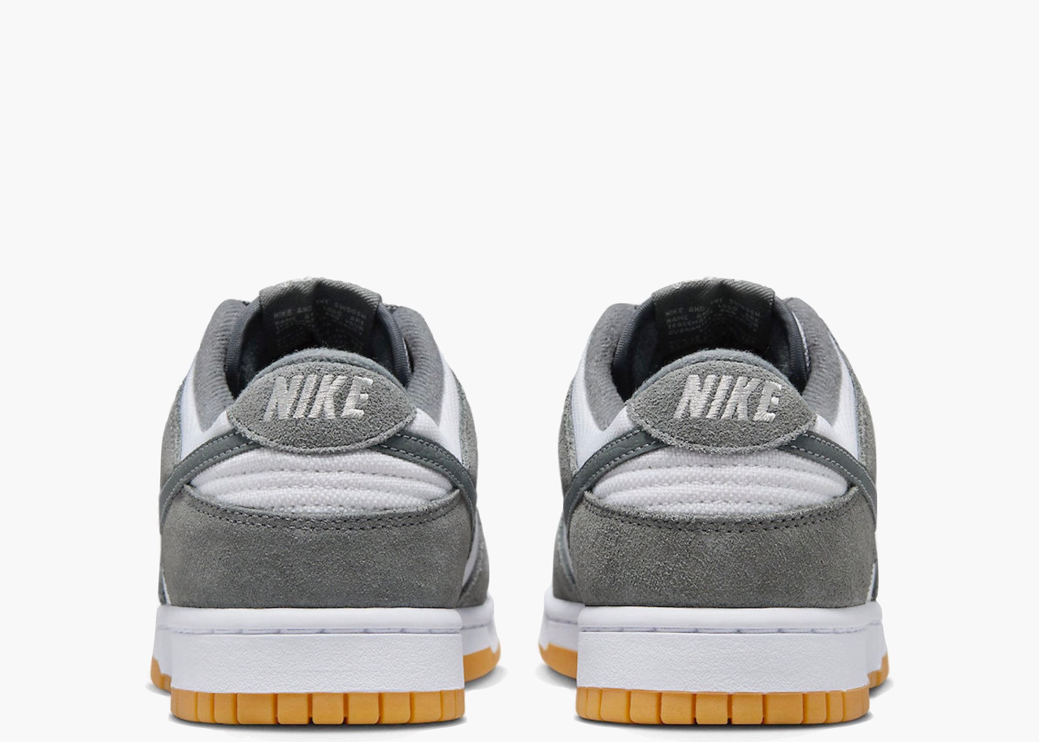 ‎Nike Dunk Low Smoke Grey Gum 3M Swoosh FV0389-100 Hype Clothinga Limited Edition