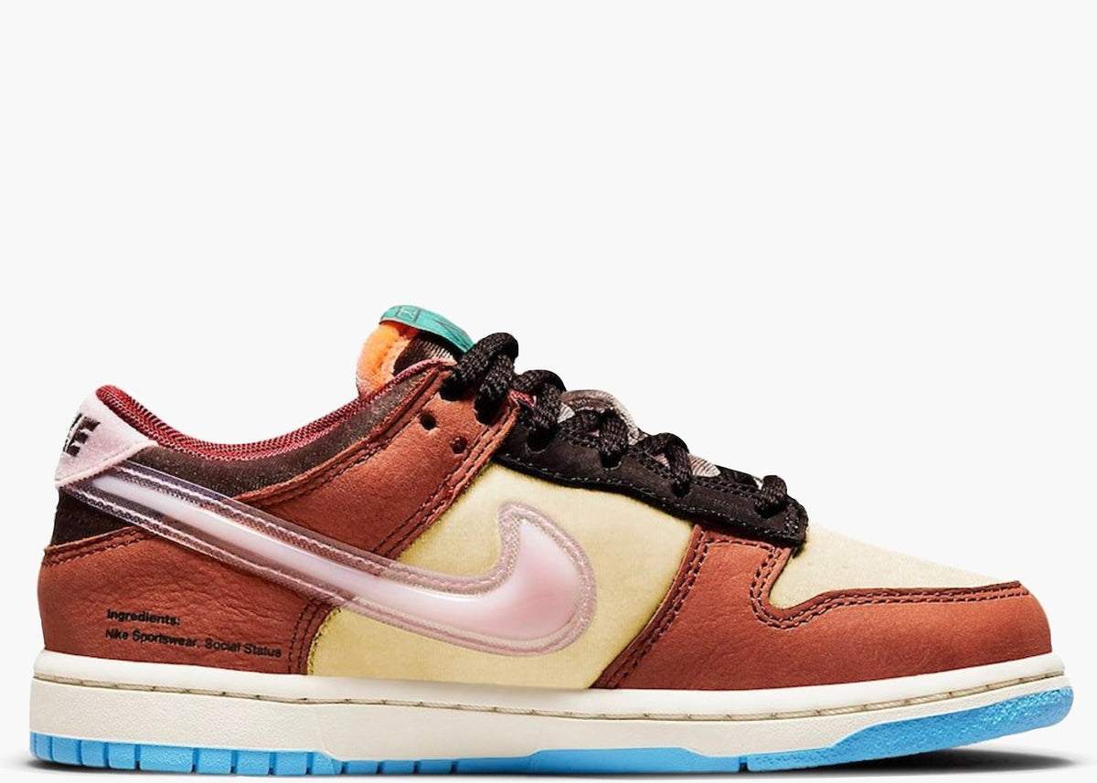 Nike Dunk Low Social Status Free Lunch Chocolate Milk (PS)