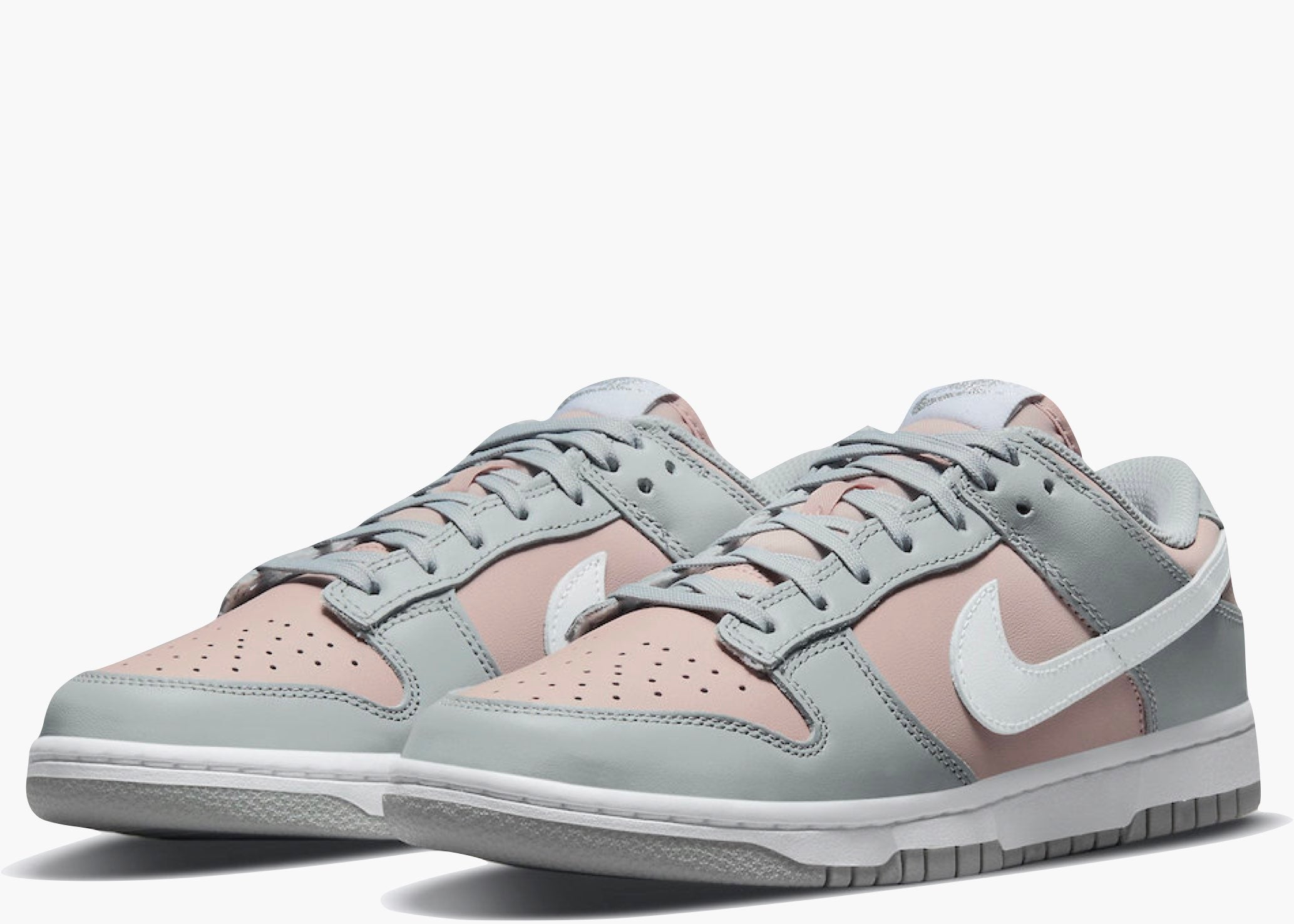 Nike Dunk Low Soft Grey (W) Pink Oxford