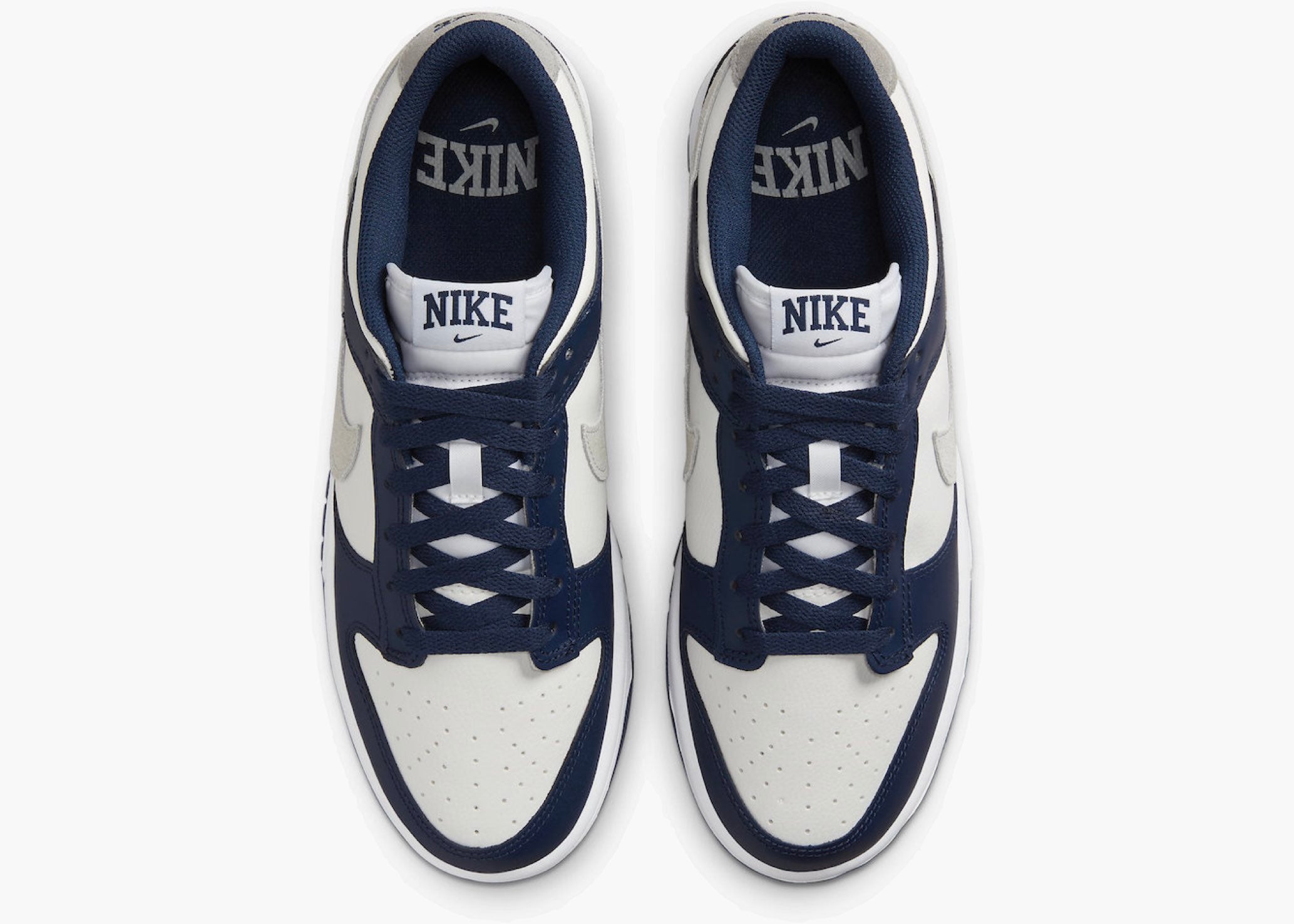 Nike Dunk Low Summit White Midnight Navy Hype Clothinga Limited Edition