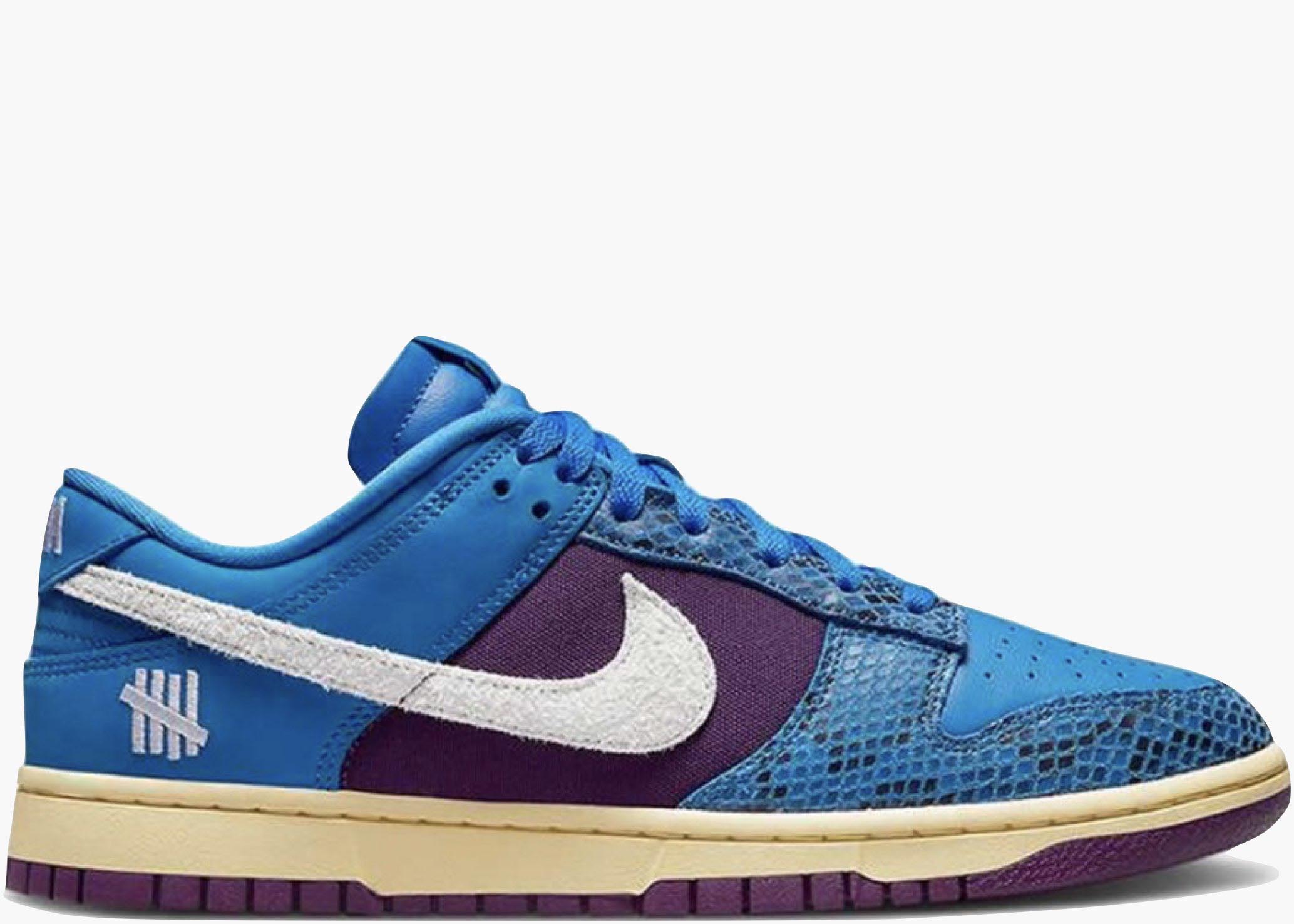 Nike Dunk Low UNDEFEATED 5 On It Dunk vs. AF1