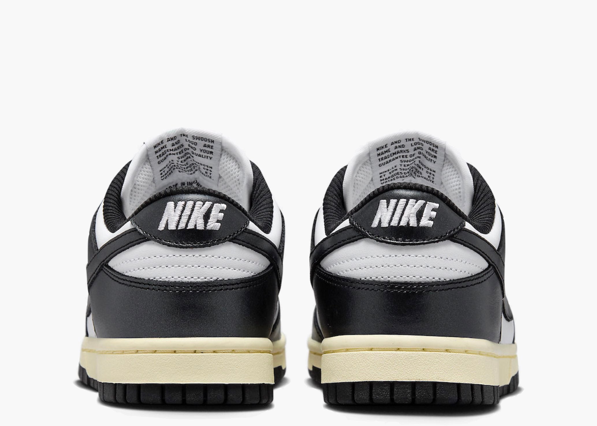 ‎Nike Dunk Low Vintage Panda (W) FQ8899-100 Hype Clothinga Limited Edition