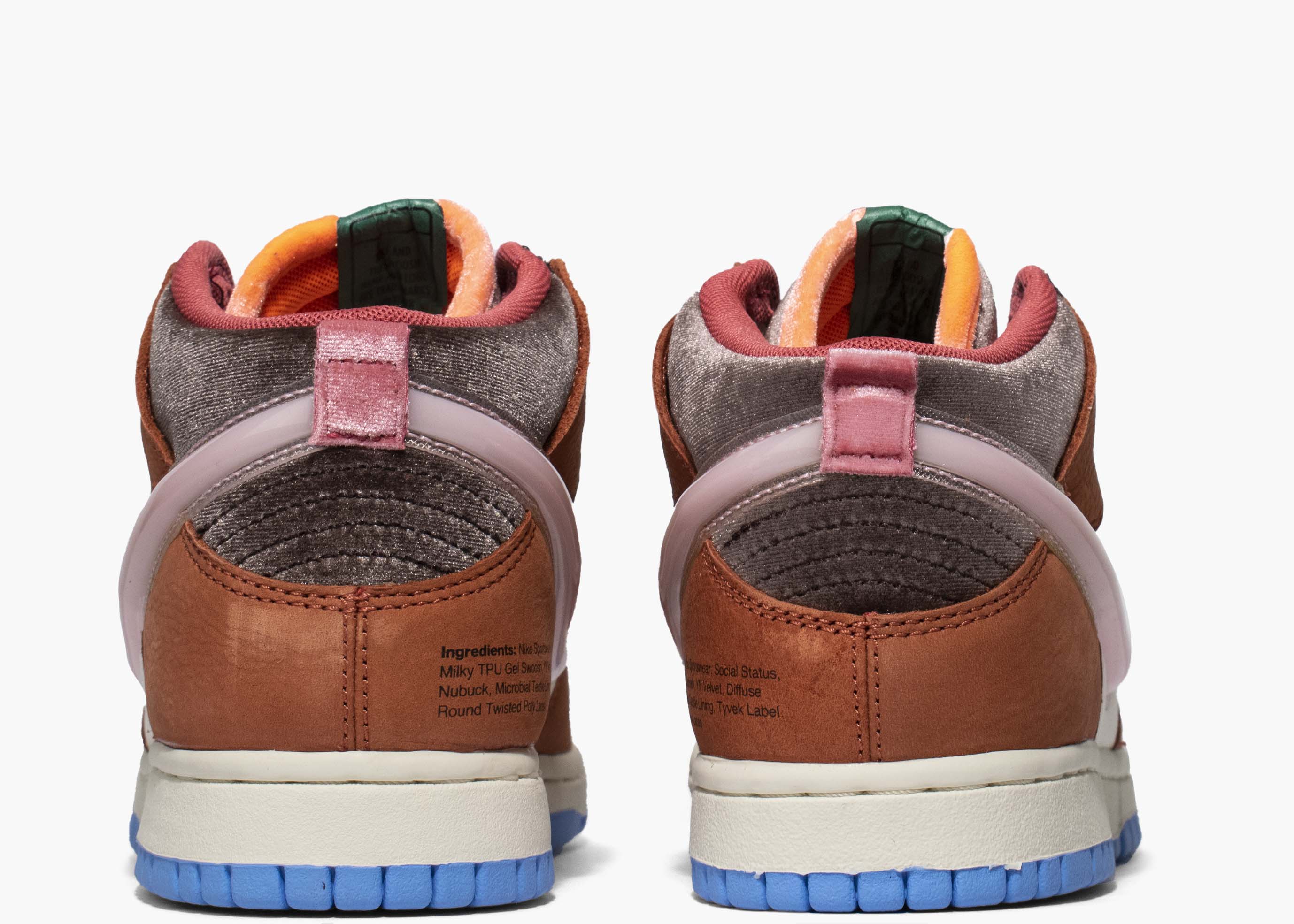 Nike Dunk Mid Social Status Free Lunch Chocolate Milk DJ1173-700 Hype Clothinga Limited Edition