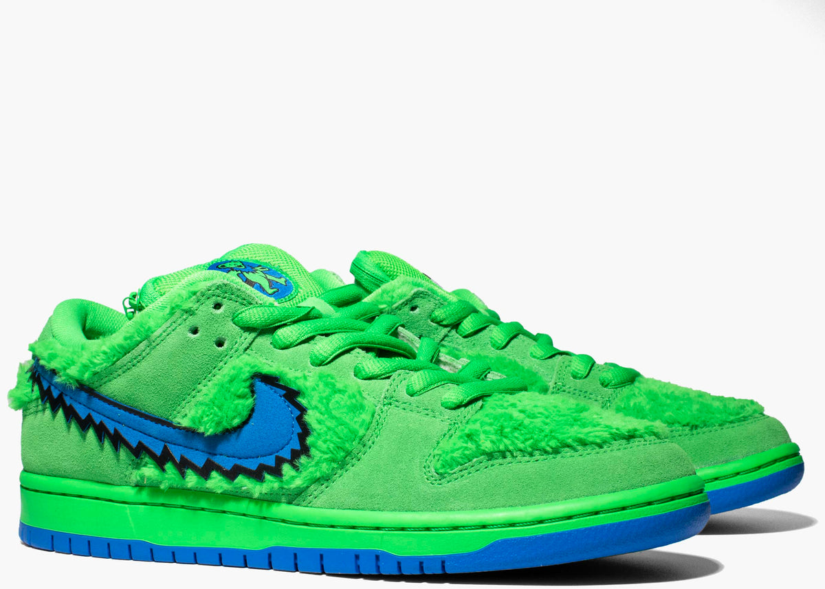 Nike Dunk Sb Low Grateful Dead Bears Green CJ5378-300 Hype Clothinga Limited Edition