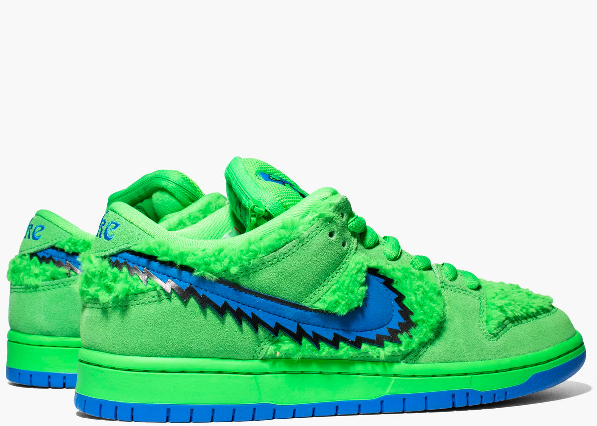 Nike Dunk Sb Low Grateful Dead Bears Green CJ5378-300 Hype Clothinga Limited Edition